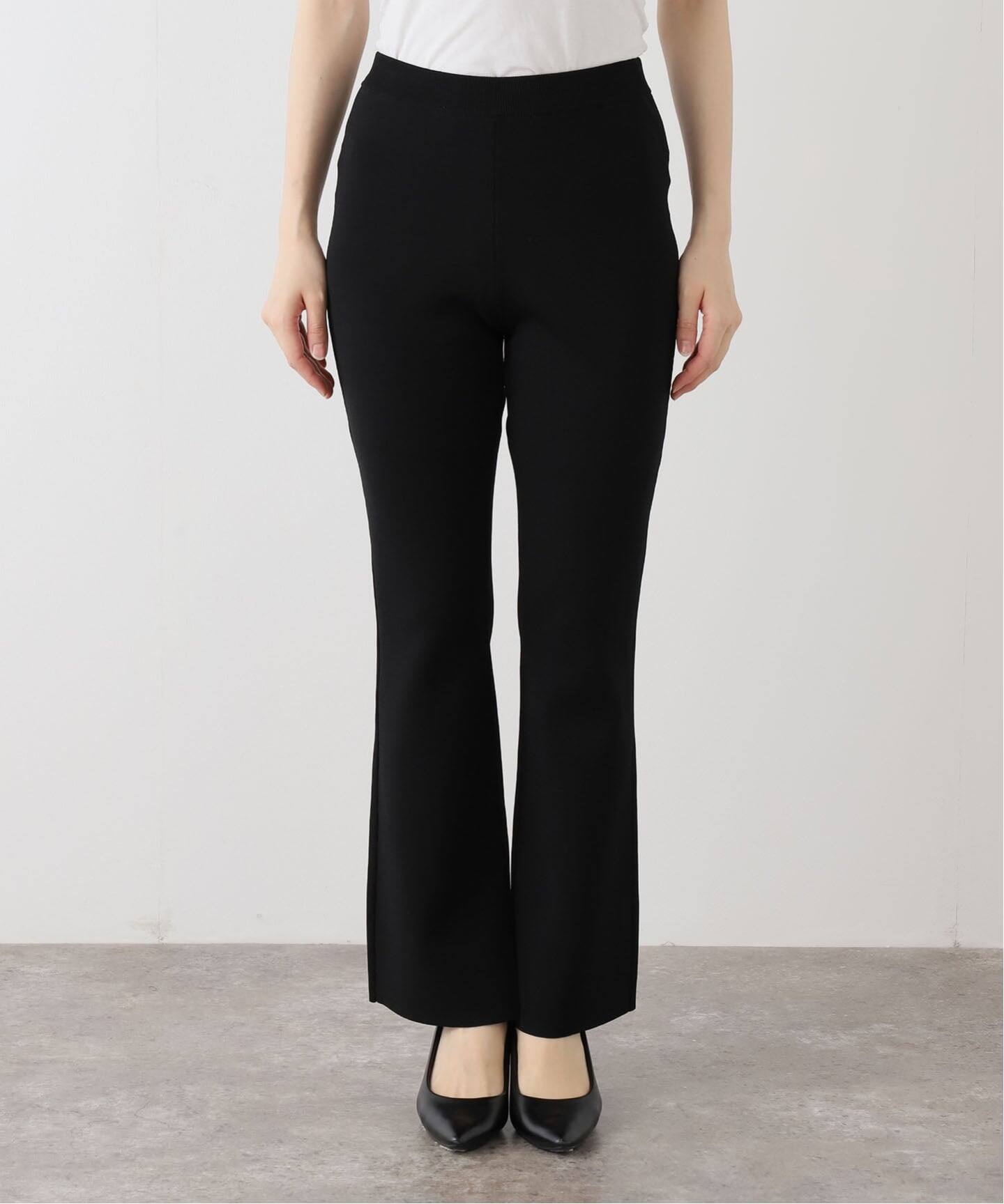 フレアニットパンツ（その他パンツ）｜Spick and Span（スピック