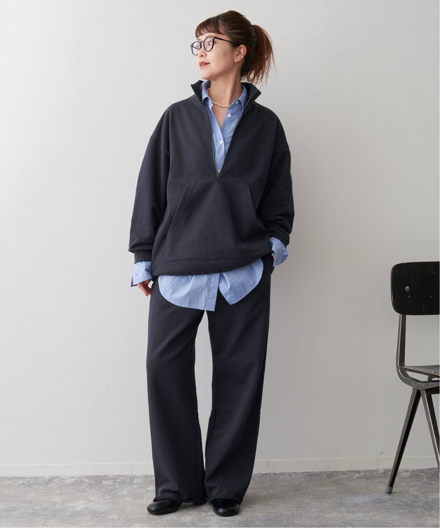 裏毛イージーストレートパンツ（スウェットパンツ）｜Spick and Span 