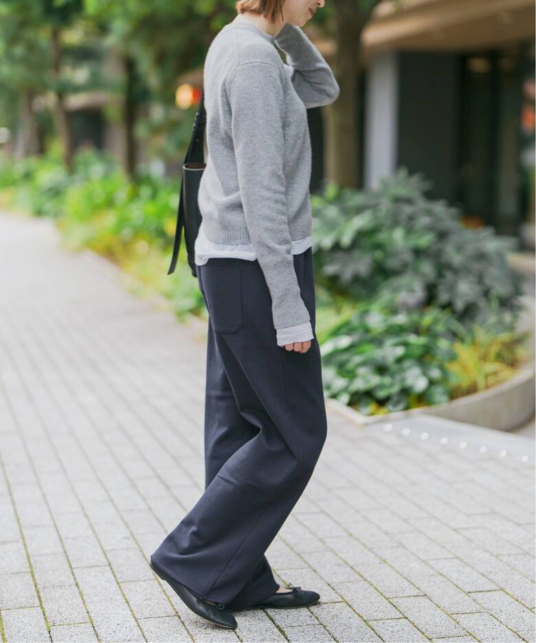 裏毛イージーストレートパンツ（スウェットパンツ）｜Spick and Span 