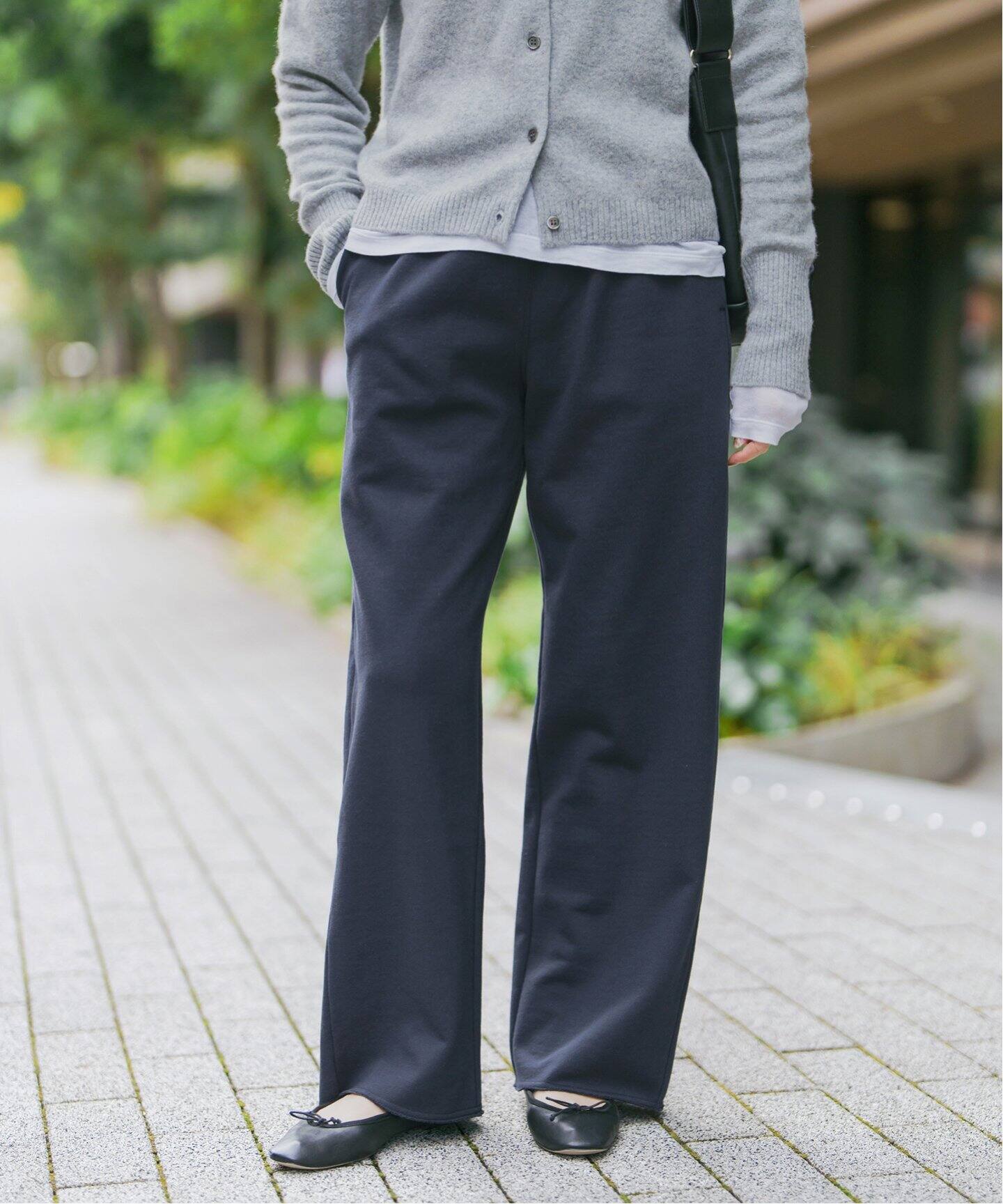 裏毛イージーストレートパンツ（スウェットパンツ）｜Spick and Span 