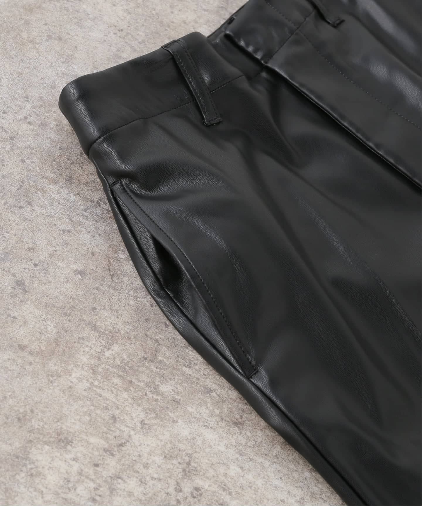 スピック＆スパン（Spick and Span）/フェイクレザーパンツ フェイクレザーパンツ（その他パンツ）｜Spick and Span（スピック