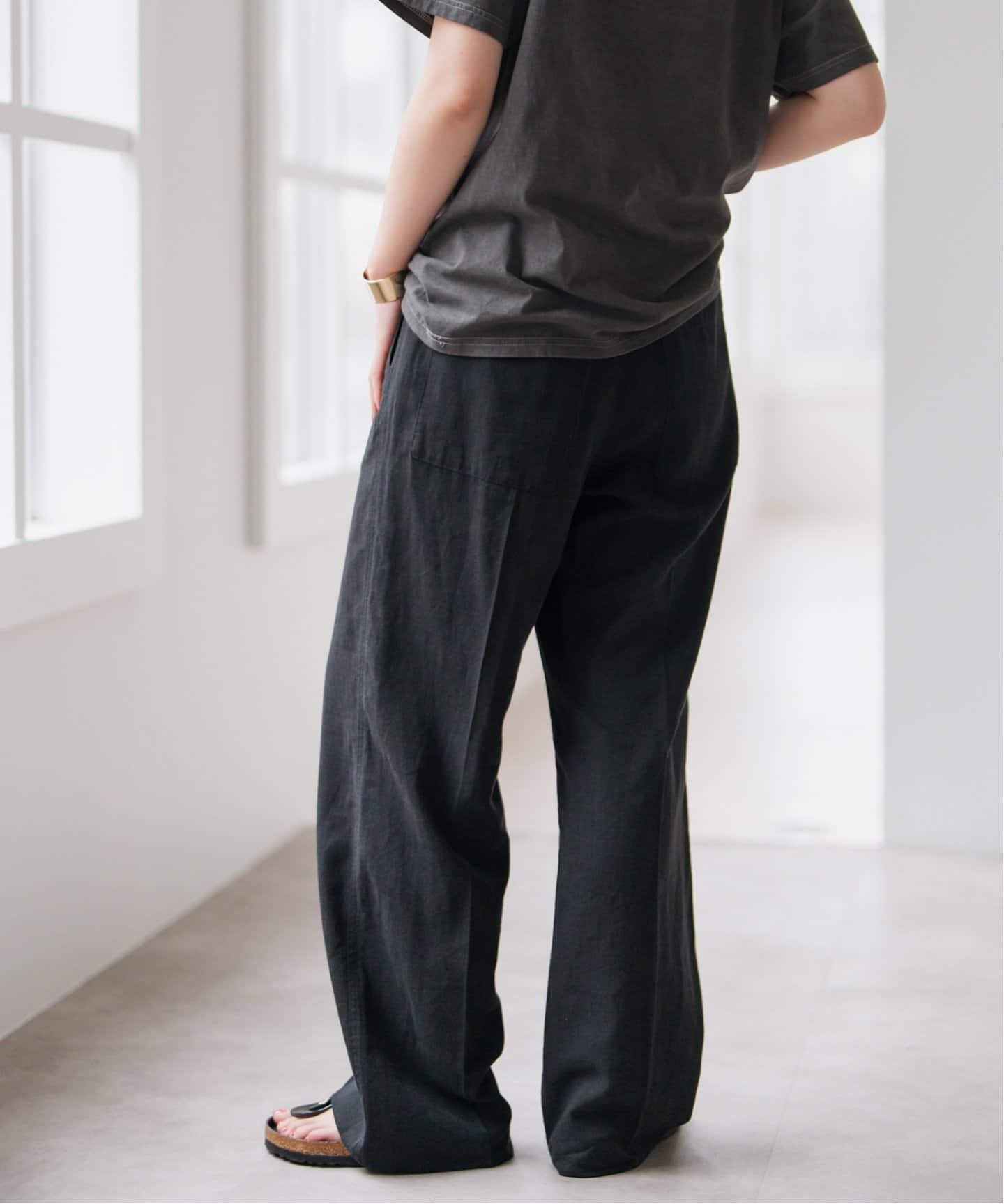 Spick&Span＊ハイブリッドラミー1タックパンツ ハイブリッドラミー1タックパンツ（その他パンツ）｜Spick and