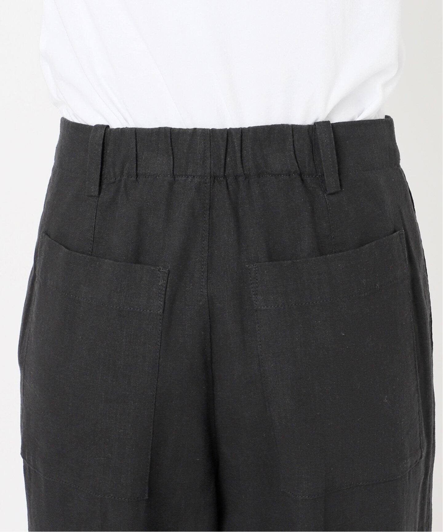 Spick and Span ハイブリッドラミー1タックパンツ ブラウン 34 ハイブリッドラミー1タックパンツ（その他パンツ）｜Spick and