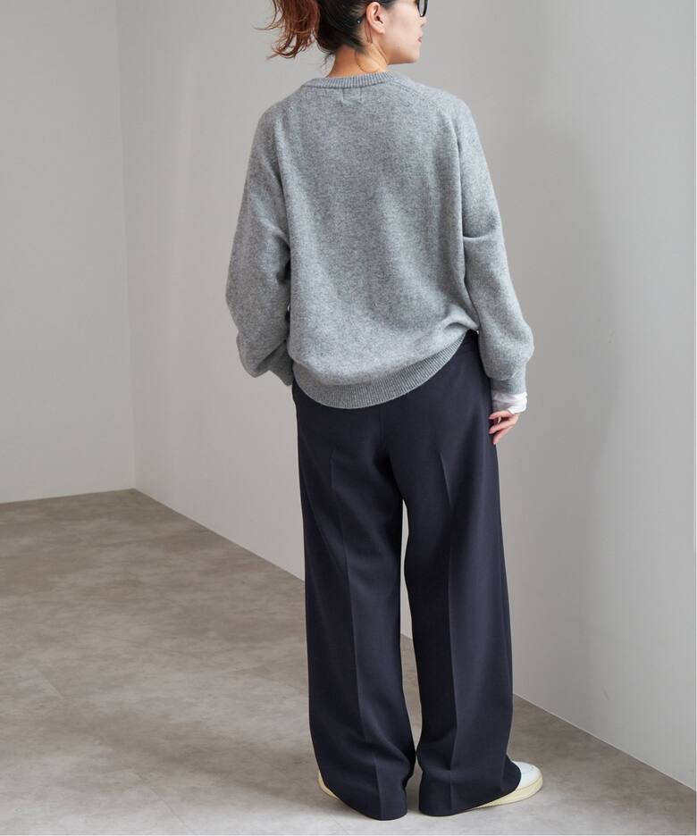 追加》ダブルクロスツータックパンツ（スラックス）｜Spick and Span  