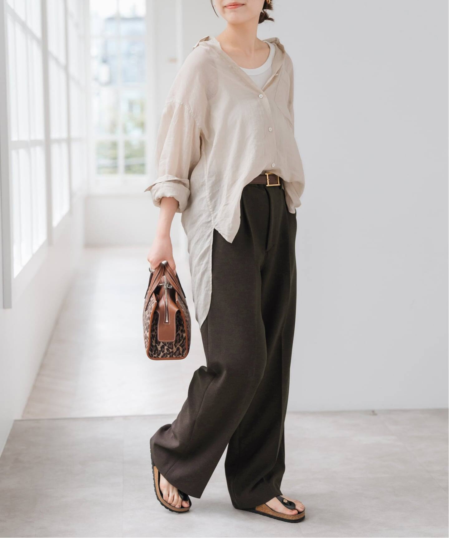 追加》ダブルクロスツータックパンツ（スラックス）｜Spick and Span