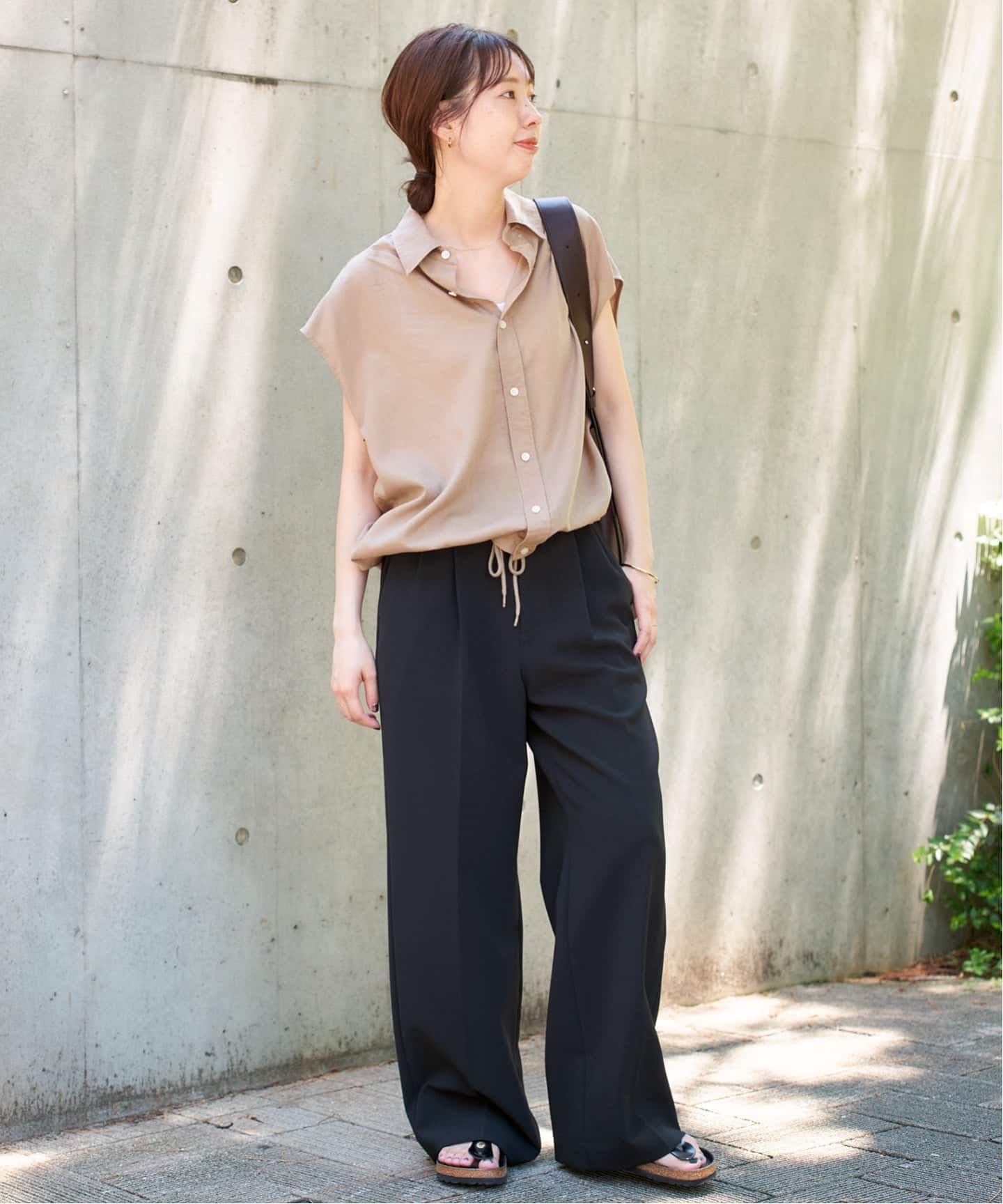 追加2》ダブルクロスツータックパンツ（スラックス）｜Spick and Span