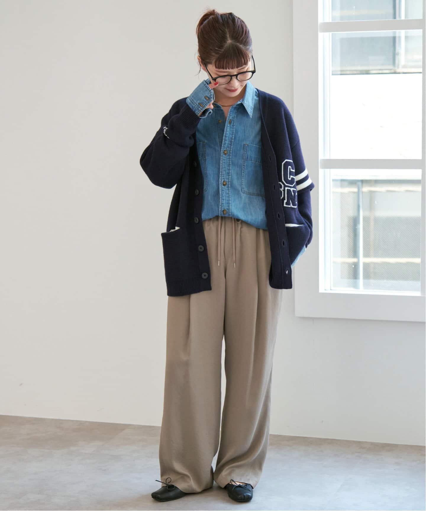 Spick & Span サテンイージーパンツ 38 追加》サテンイージーパンツ | スピック＆スパン(Spick and Span