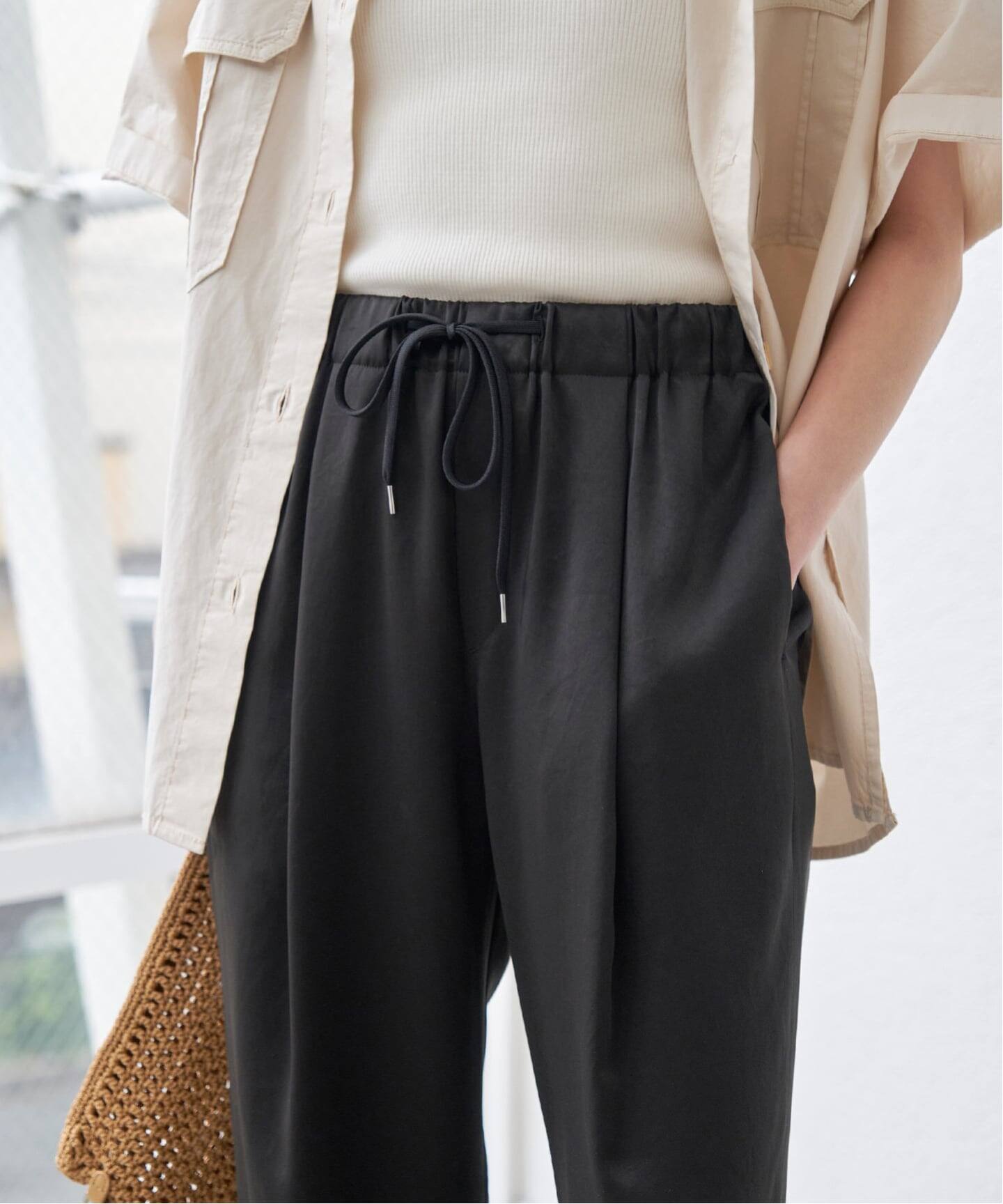 追加2》サテンイージーパンツ（スラックス）｜Spick and Span