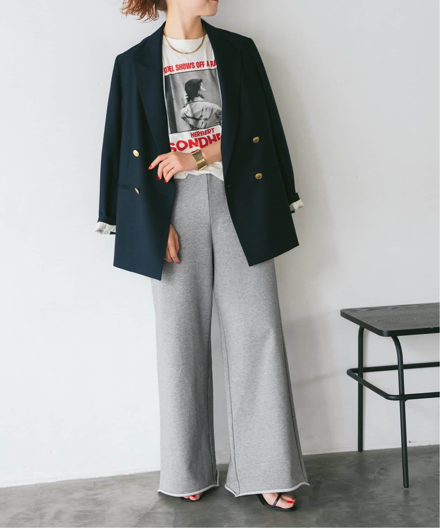 Spick&Span スウェットルーズパンツ　36サイズ　タグ付き 追加》スウェットルーズパンツ（スウェットパンツ）｜Spick and
