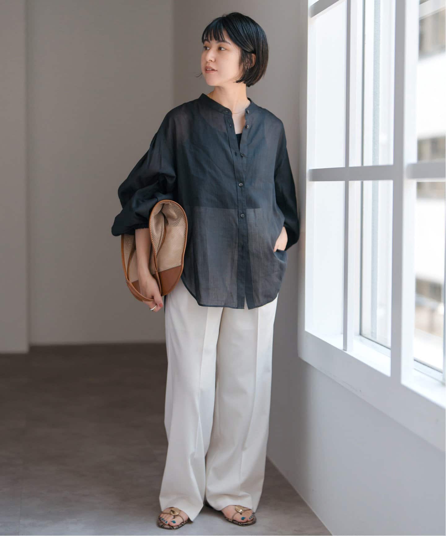 ツイルストレッチ2タックパンツ（スラックス）｜Spick and Span
