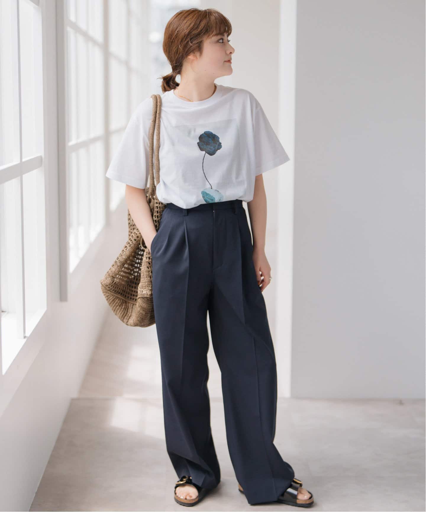 ツイルストレッチ2タックパンツ（スラックス）｜Spick and Span