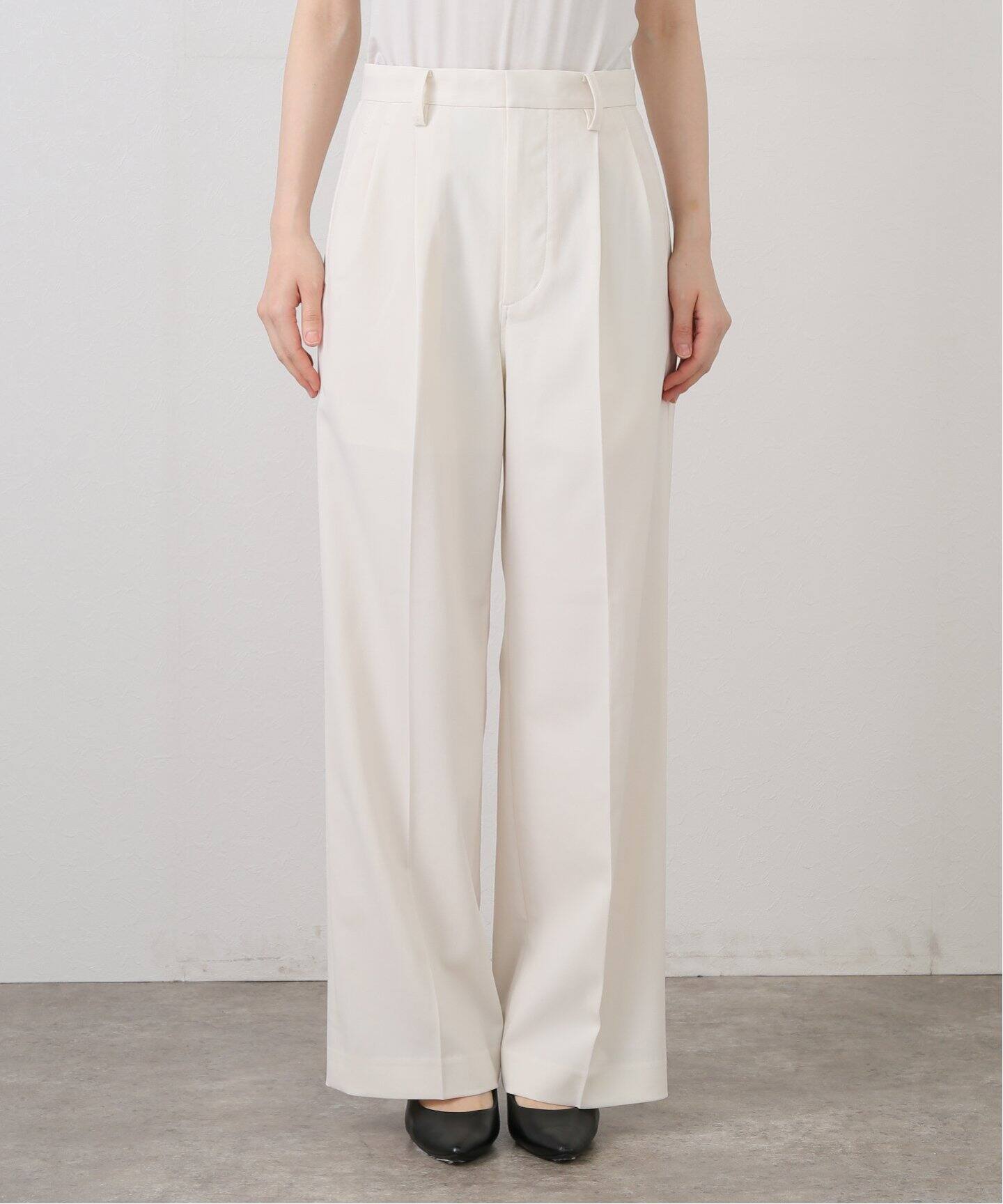 ツイルストレッチ2タックパンツ（スラックス）｜Spick and Span