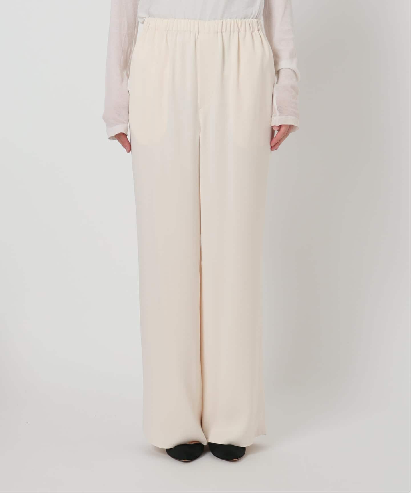 サテンイージーベルボトムパンツ（その他パンツ）｜Spick and Span