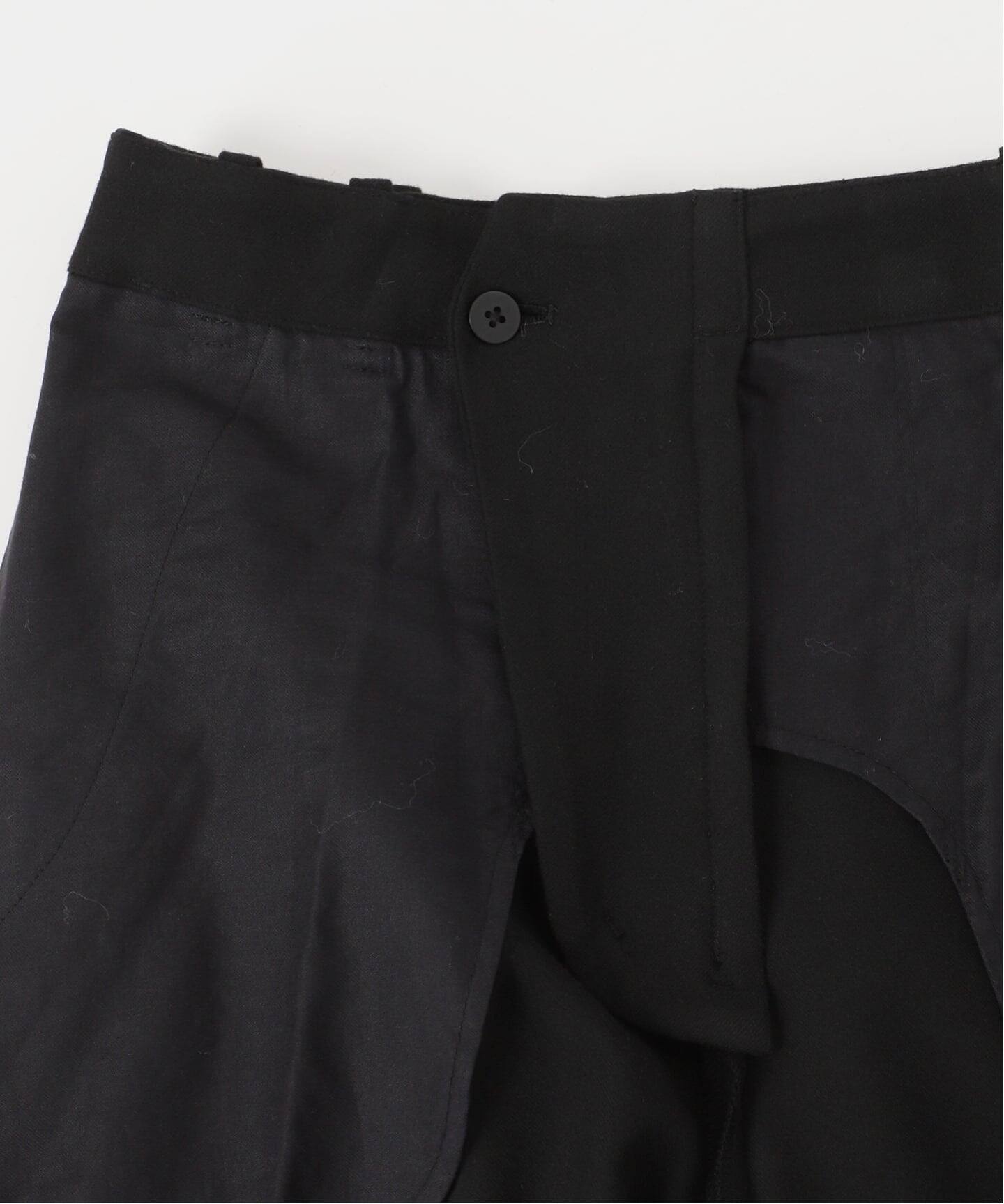 手洗い可 / 追加》起毛タックテーパードパンツ（スラックス）｜Spick