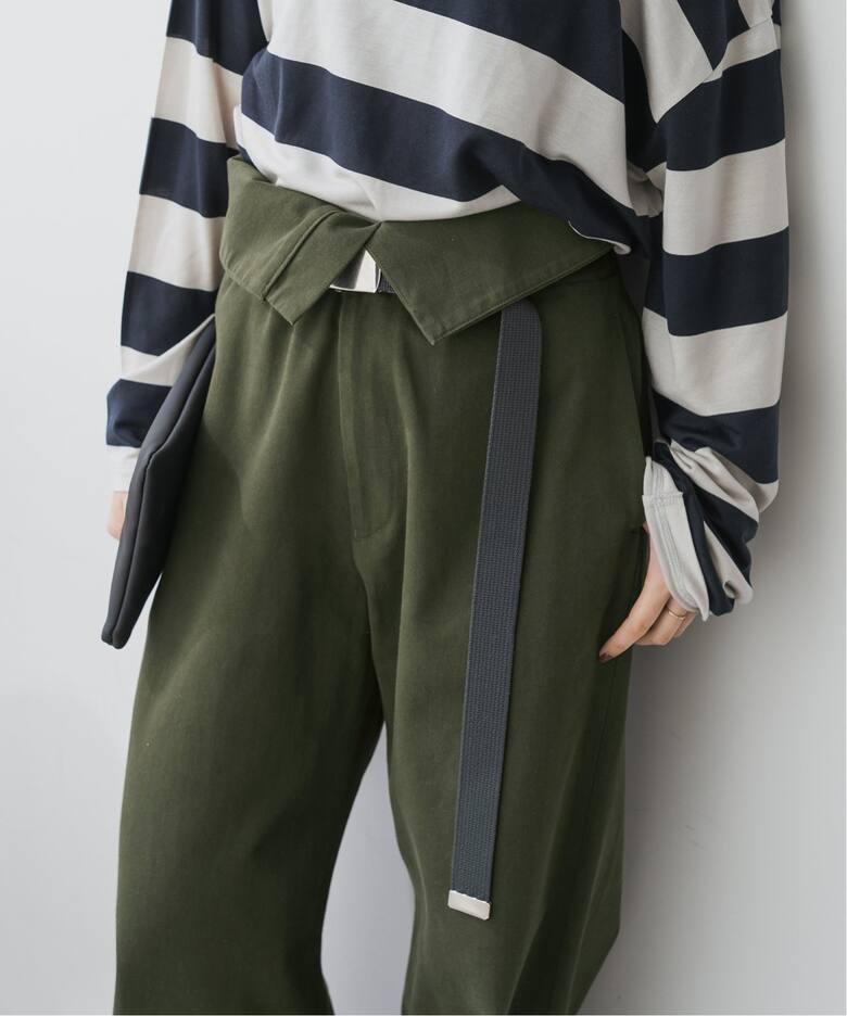 Higuchi*S2WAYハイウエストパンツ（チノパンツ）｜Spick and Span