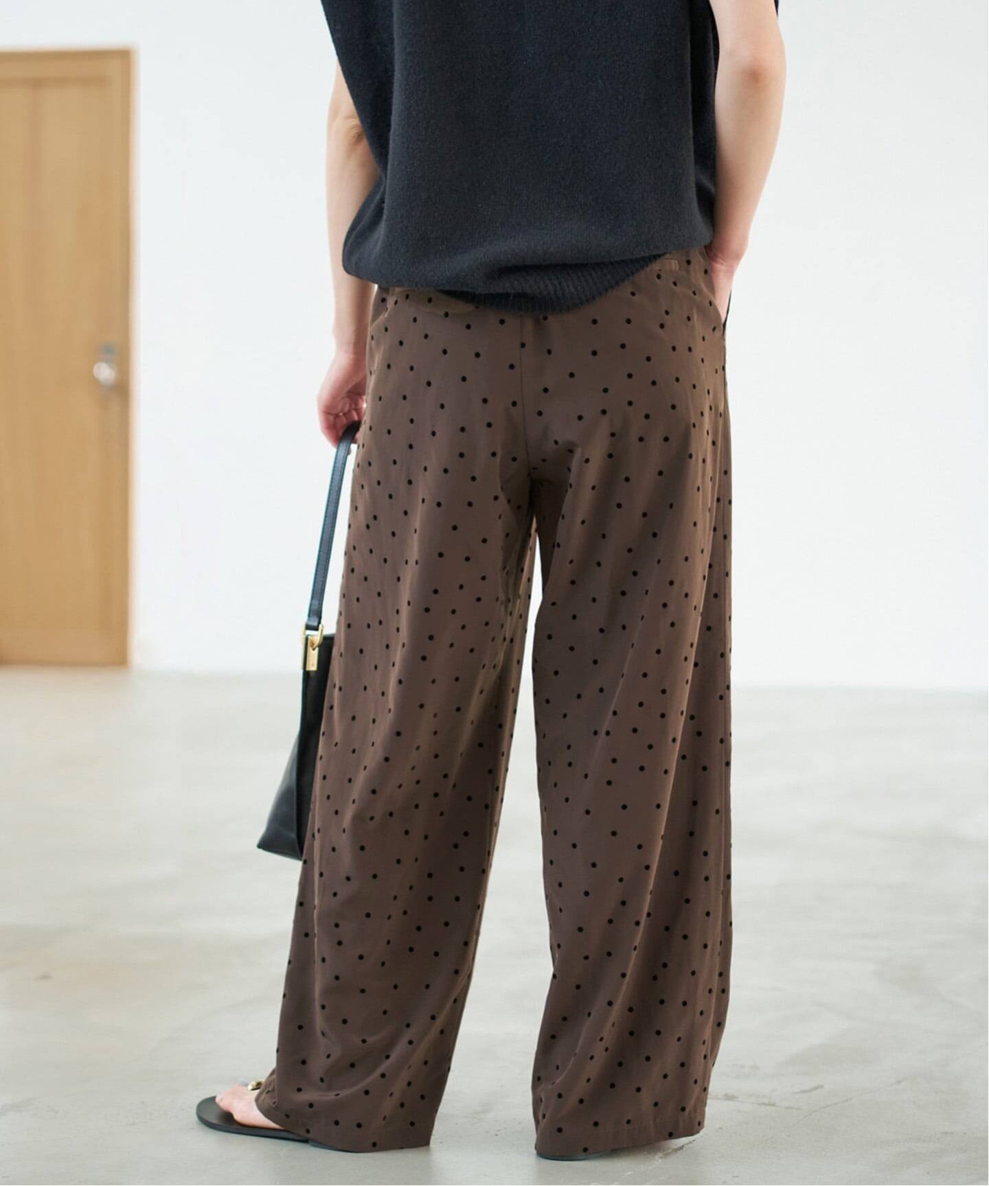 WEB限定》フロッキードットイージーパンツ（その他パンツ）｜Spick and