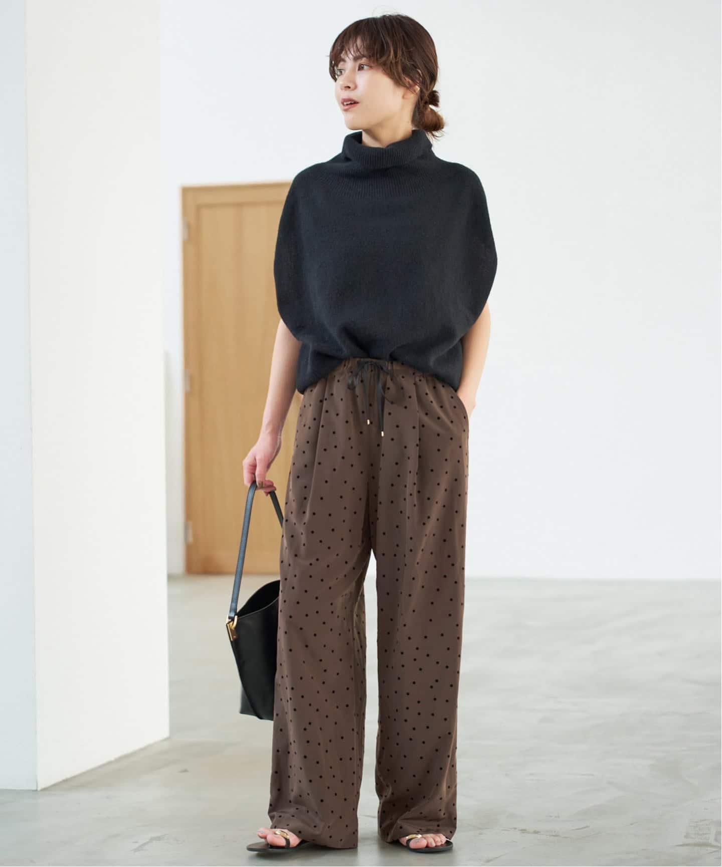 Spick and Span＜WEB限定＞フロッキードットイージーパンツ WEB限定》フロッキードットイージーパンツ（その他パンツ