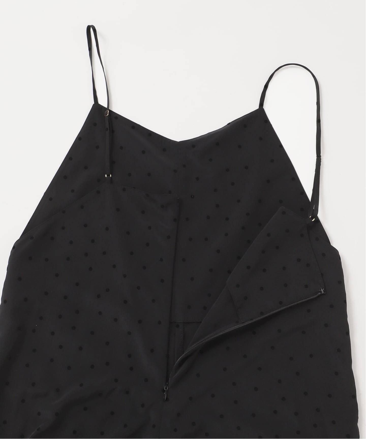 WEB限定》フロッキードットキャミサロペット（サロペット