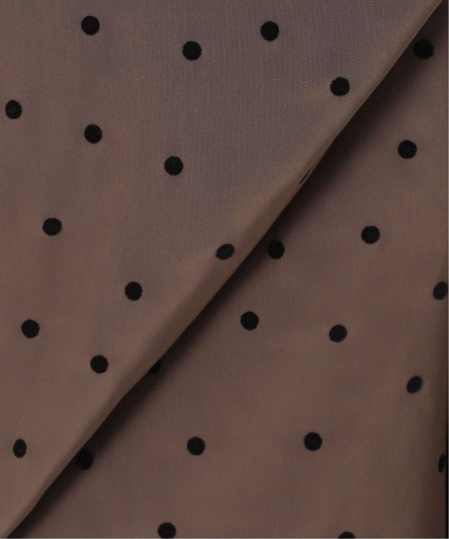 WEB限定》フロッキードットキャミサロペット（サロペット