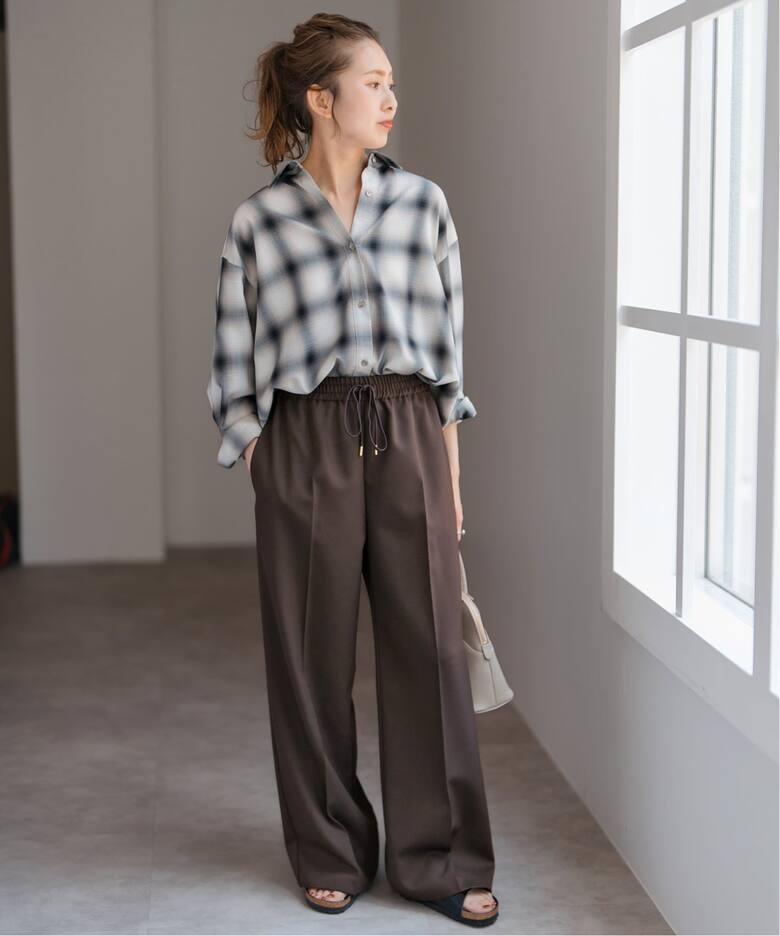 P/Wイージースラックスパンツ（スラックス）｜Spick and Span  