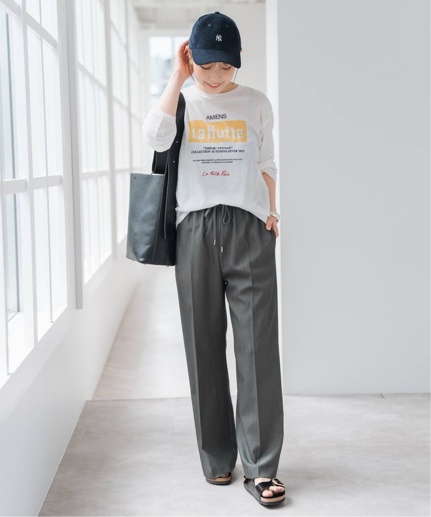 らすくページ 手洗い可 / 追加》P/Wイージースラックスパンツ（スラックス