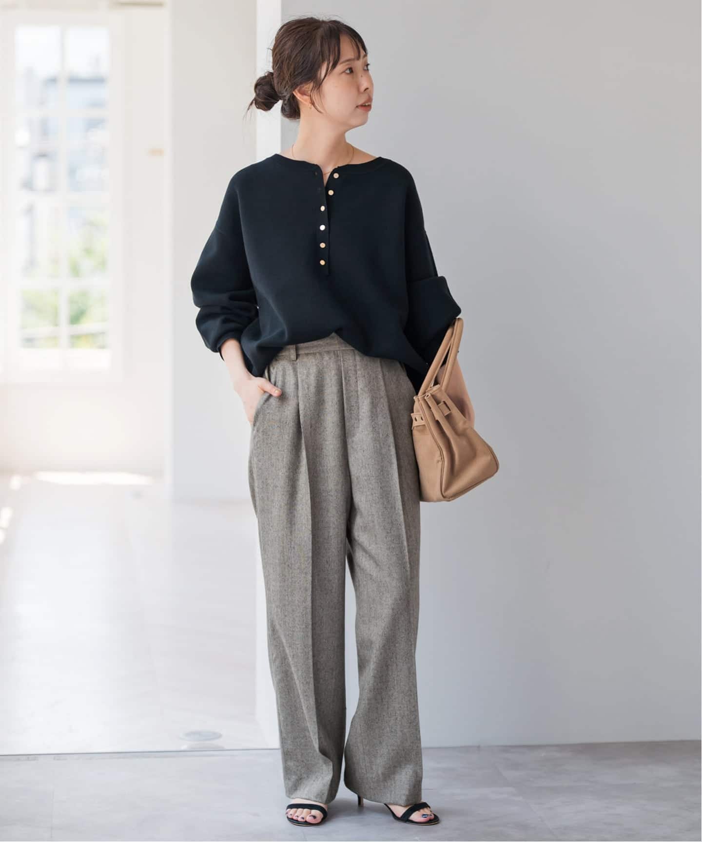 サキソニーイージースラックスパンツ（スラックス）｜Spick and Span