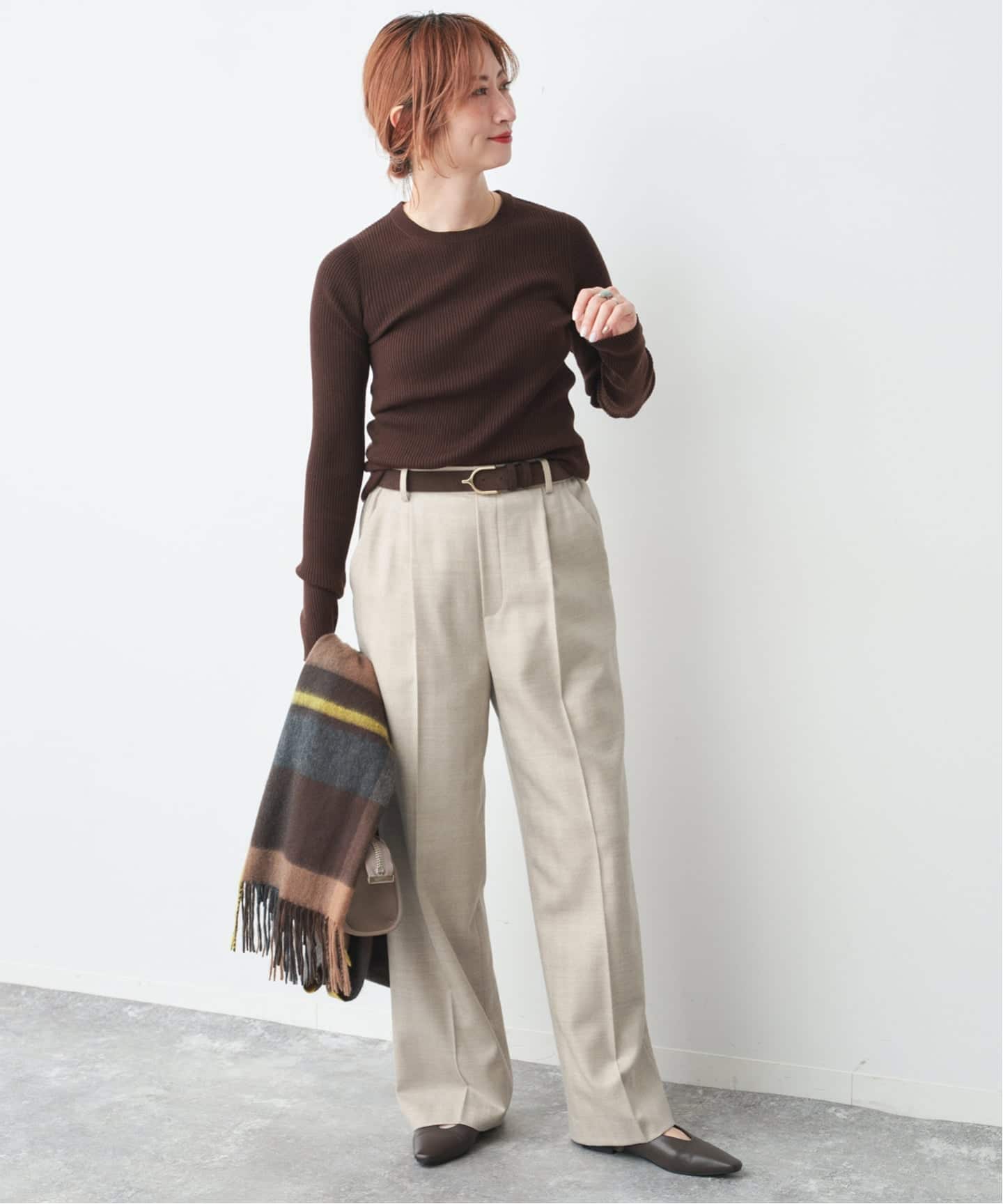 サキソニーイージースラックスパンツ（スラックス）｜Spick and Span