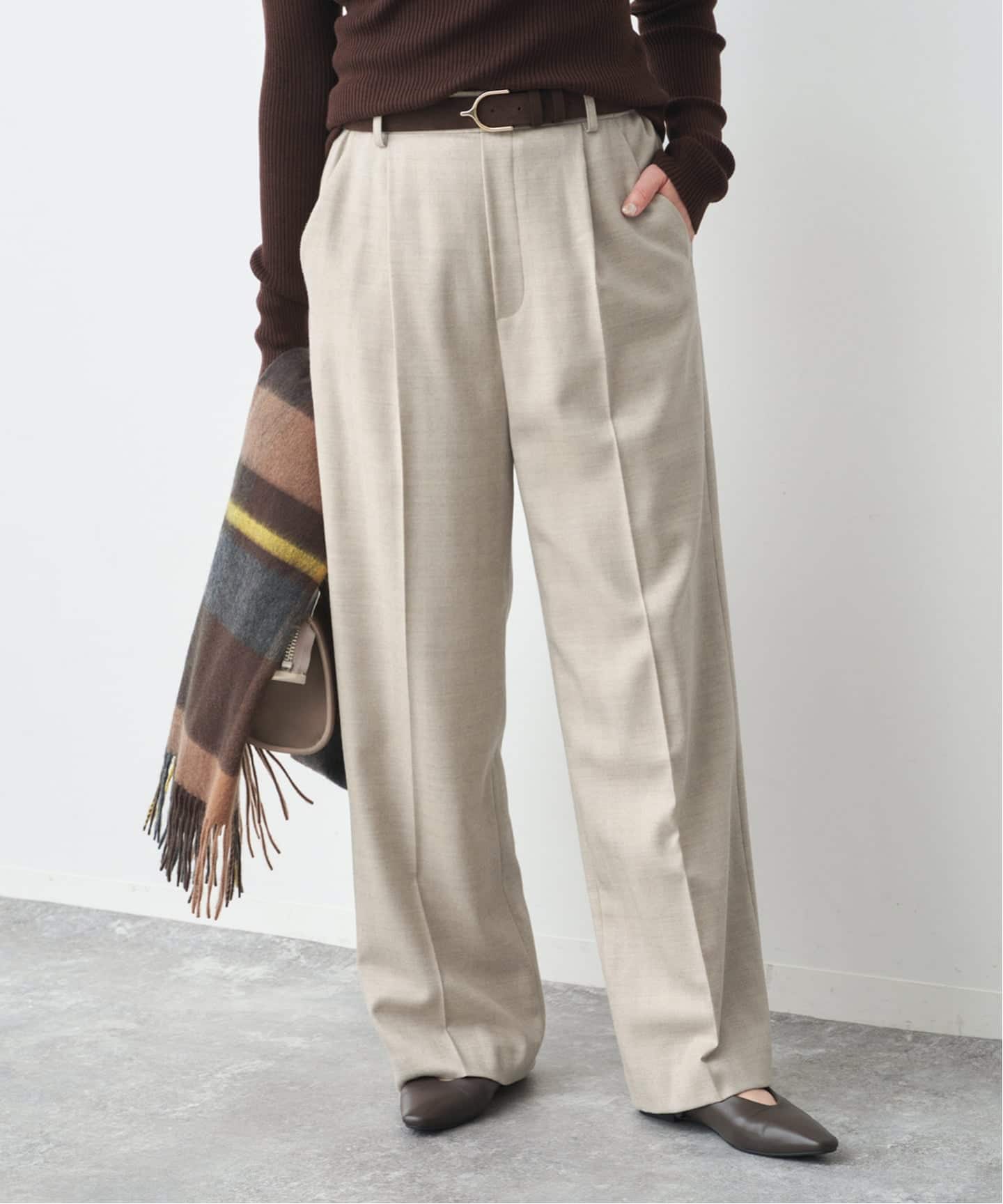 サキソニーイージースラックスパンツ（スラックス）｜Spick and Span