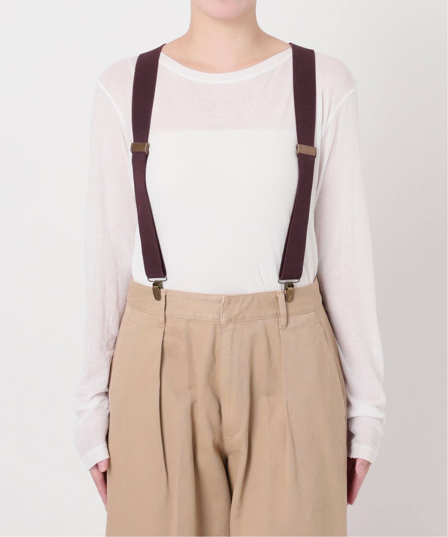 Higuchi*S サスペンダーツキチノパン（チノパンツ）｜Spick and Span