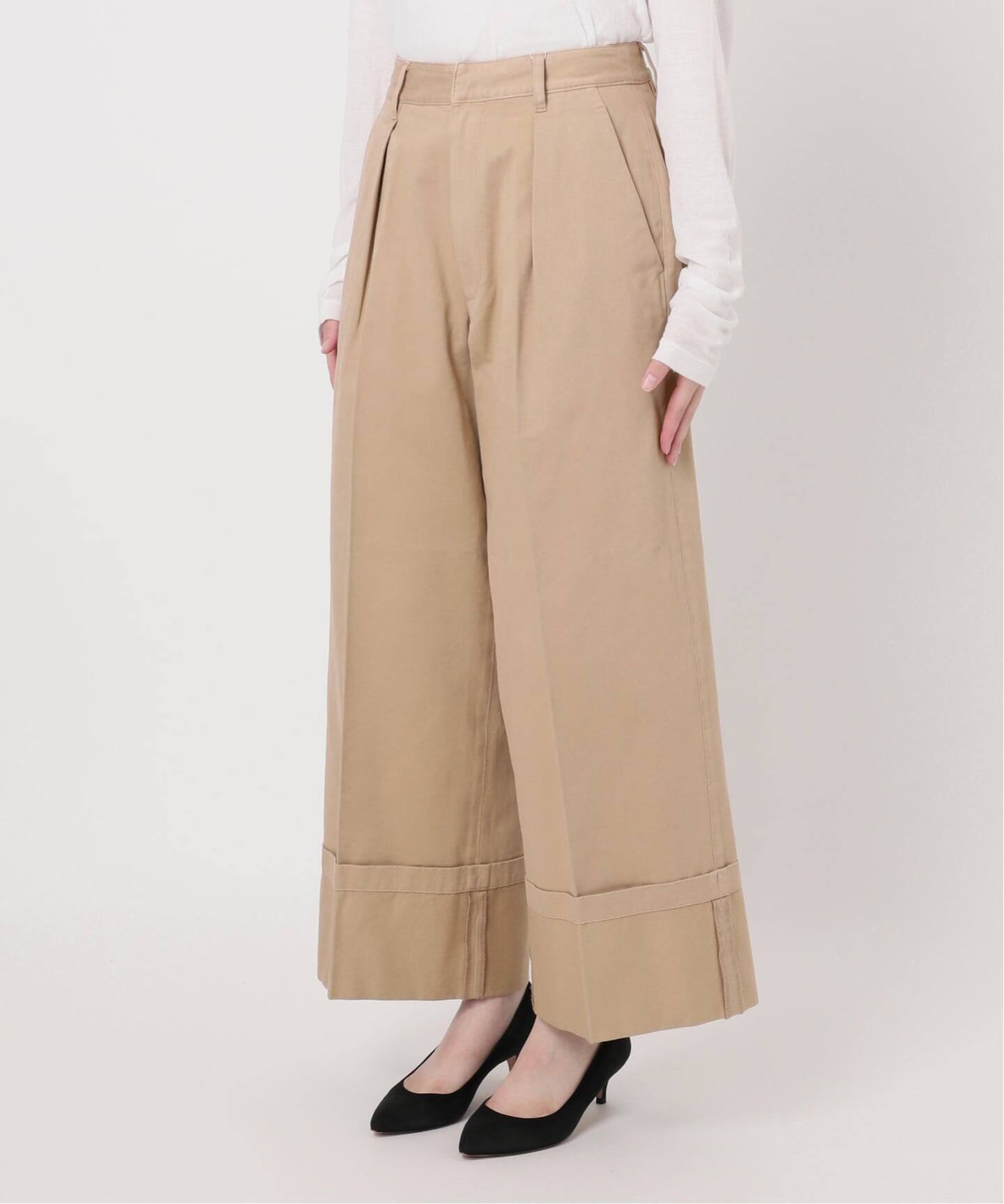 ★新品★glamb◆サスペンダー チノパンツ ベージュ サイズ1◆P8