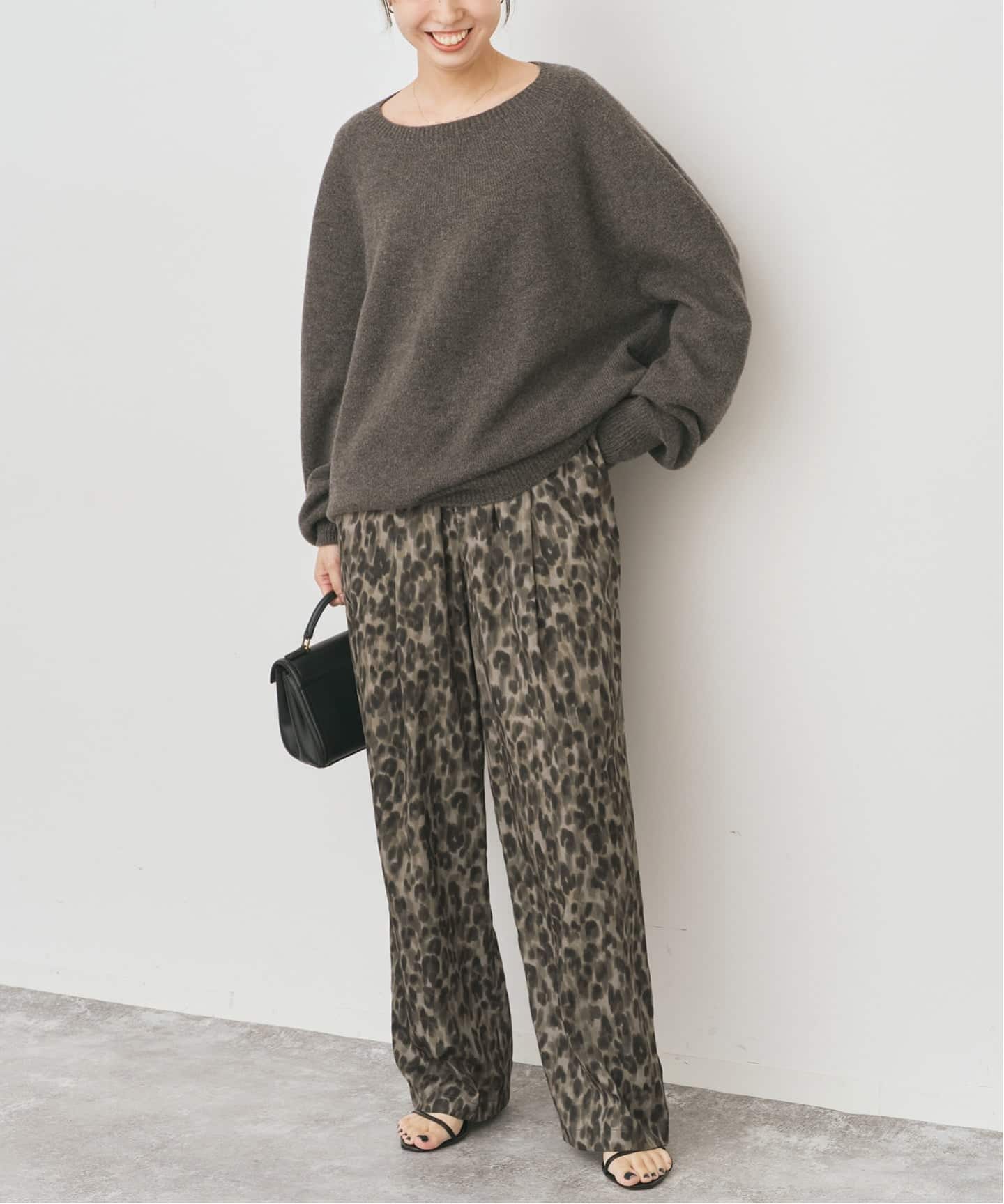 レオパードプリントイージーパンツ サイズ36 WEB限定 / 追加》レオパードプリントイージーパンツ（その他パンツ