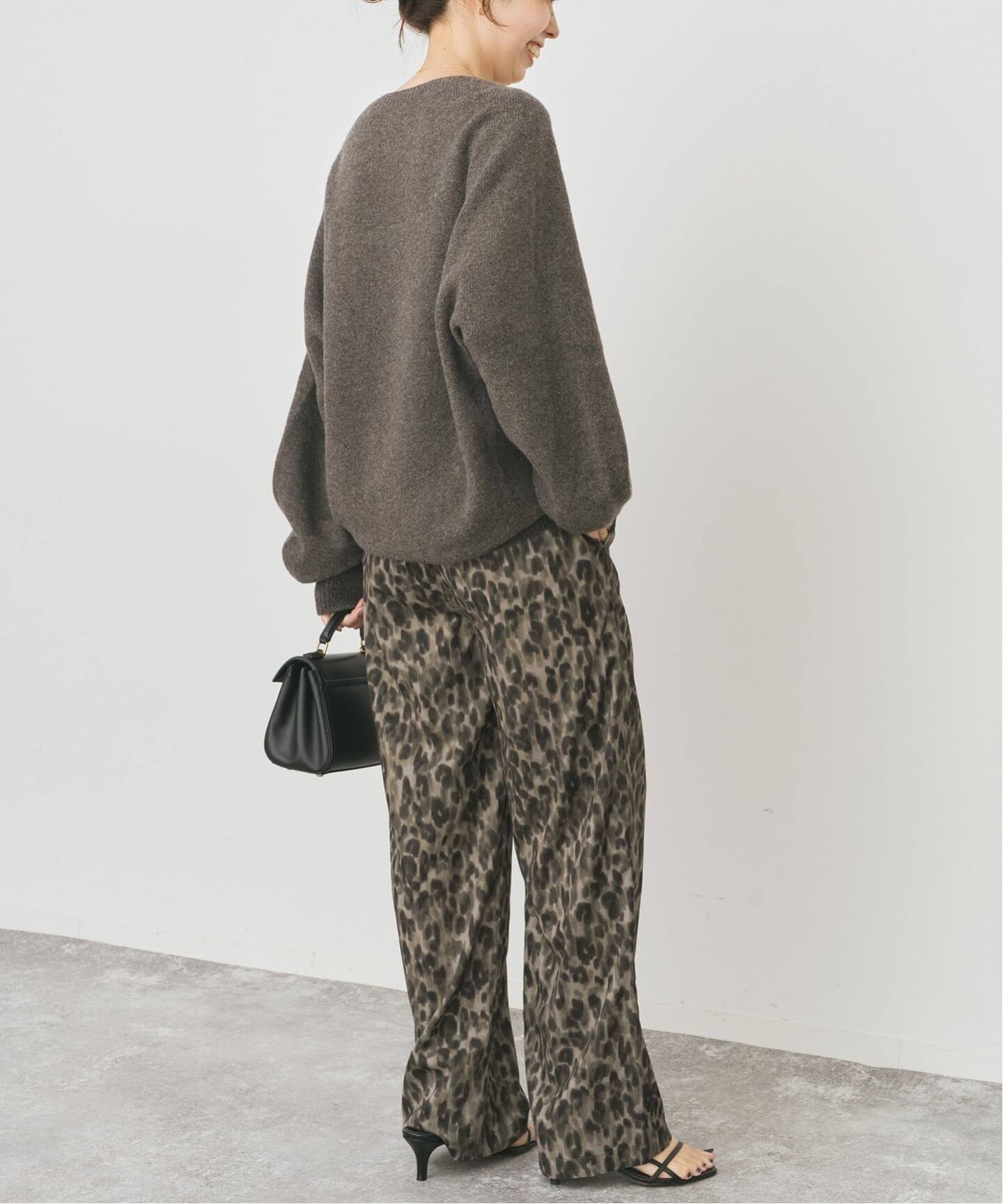 WEB限定 / 追加》レオパードプリントイージーパンツ（その他パンツ
