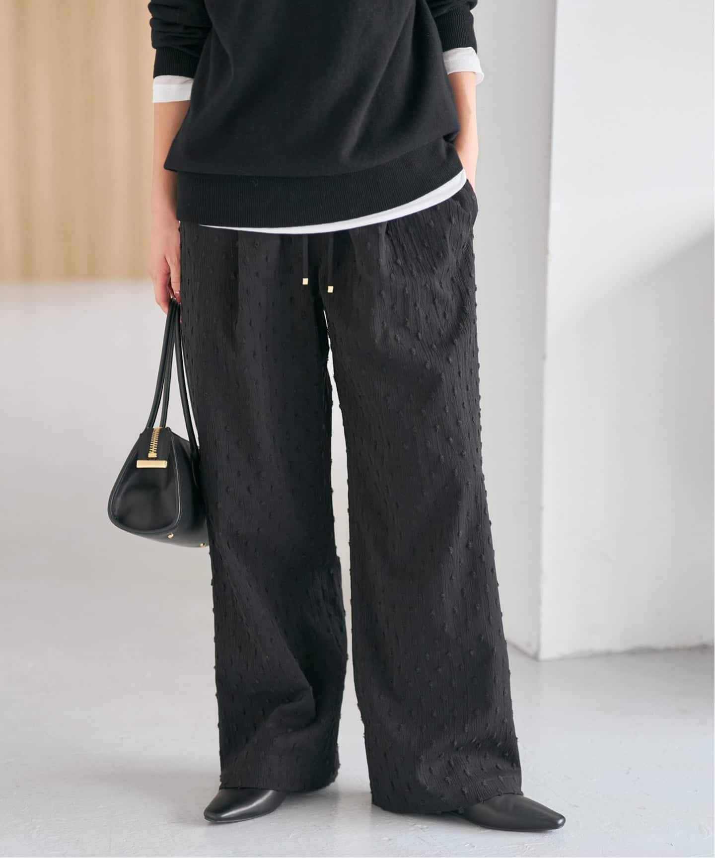 WEB限定》ドットジャガードイージーパンツ（その他パンツ）｜Spick and