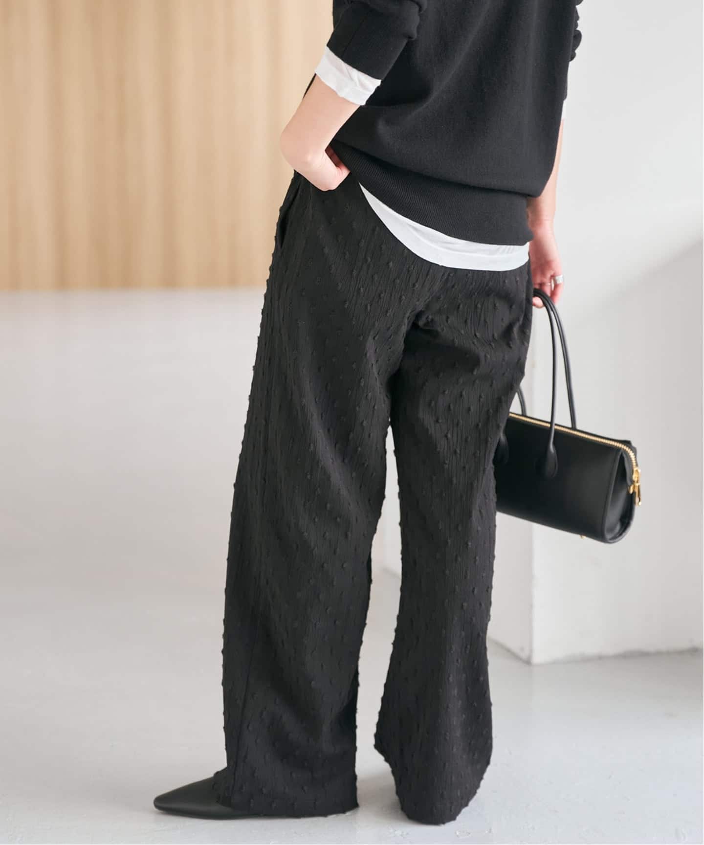 WEB限定》ドットジャガードイージーパンツ（その他パンツ）｜Spick and