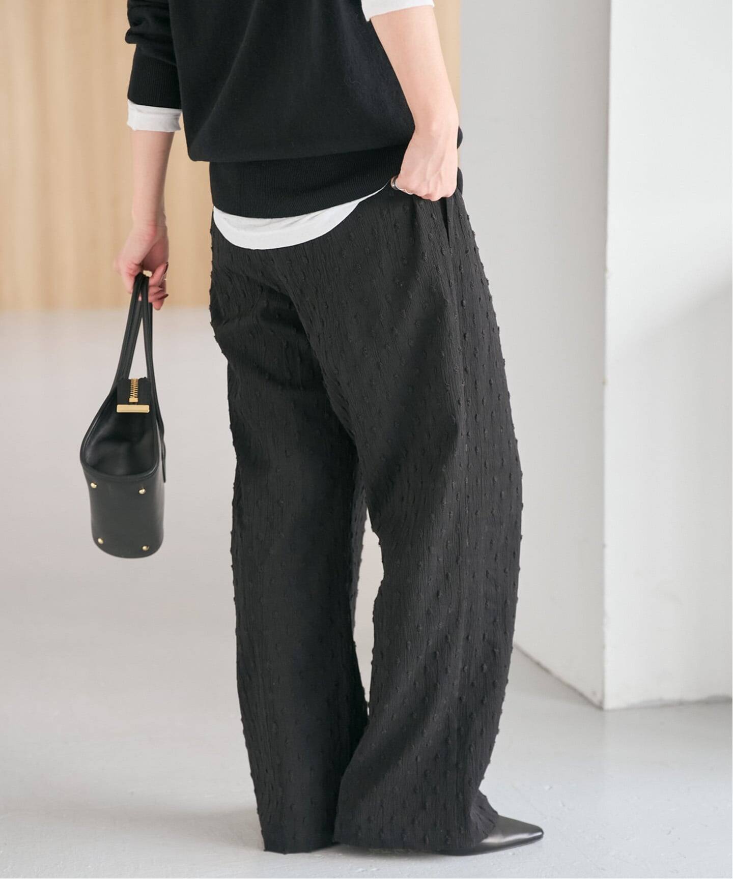 WEB限定》ドットジャガードイージーパンツ（その他パンツ）｜Spick and