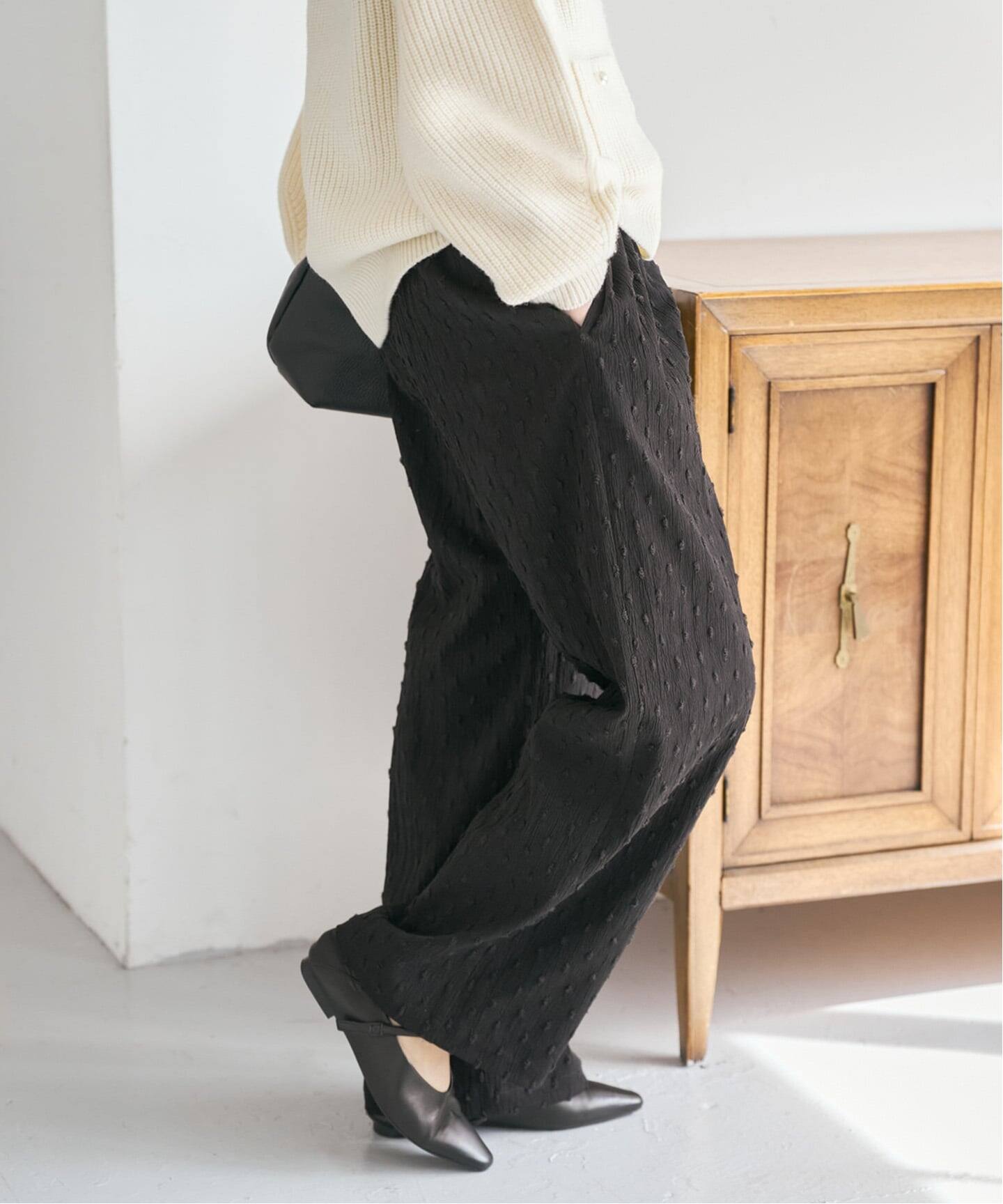 WEB限定》ドットジャガードイージーパンツ（その他パンツ）｜Spick