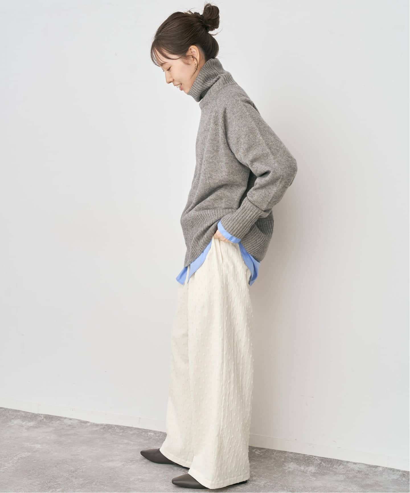 Ｍai　Spick&Span ドットジャガードイージーパンツ WEB限定予約》ドットジャガードイージーパンツ（その他パンツ）｜Spick