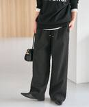 《WEB限定予約》ドットジャガードイージーパンツ