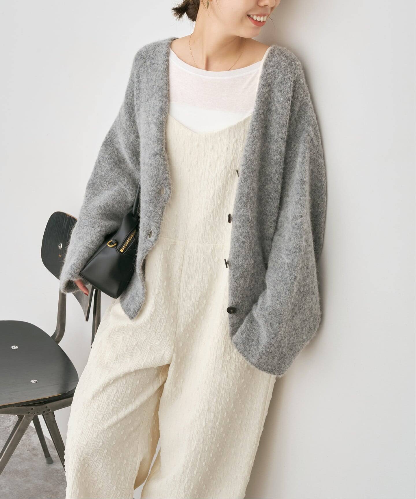 WEB限定》ドットジャガードサロペット（サロペット／オーバーオール