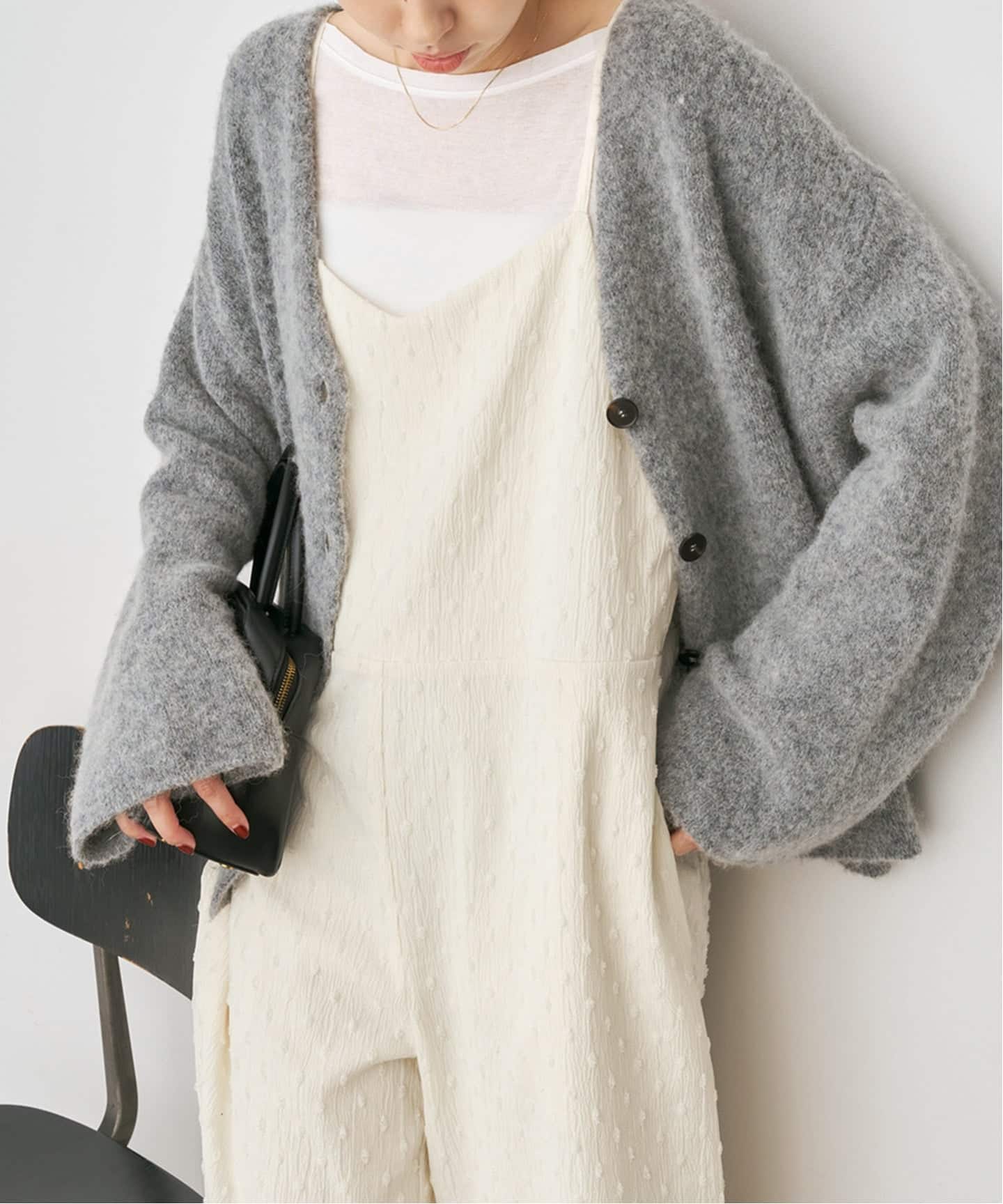 WEB限定》ドットジャガードサロペット（サロペット／オーバーオール