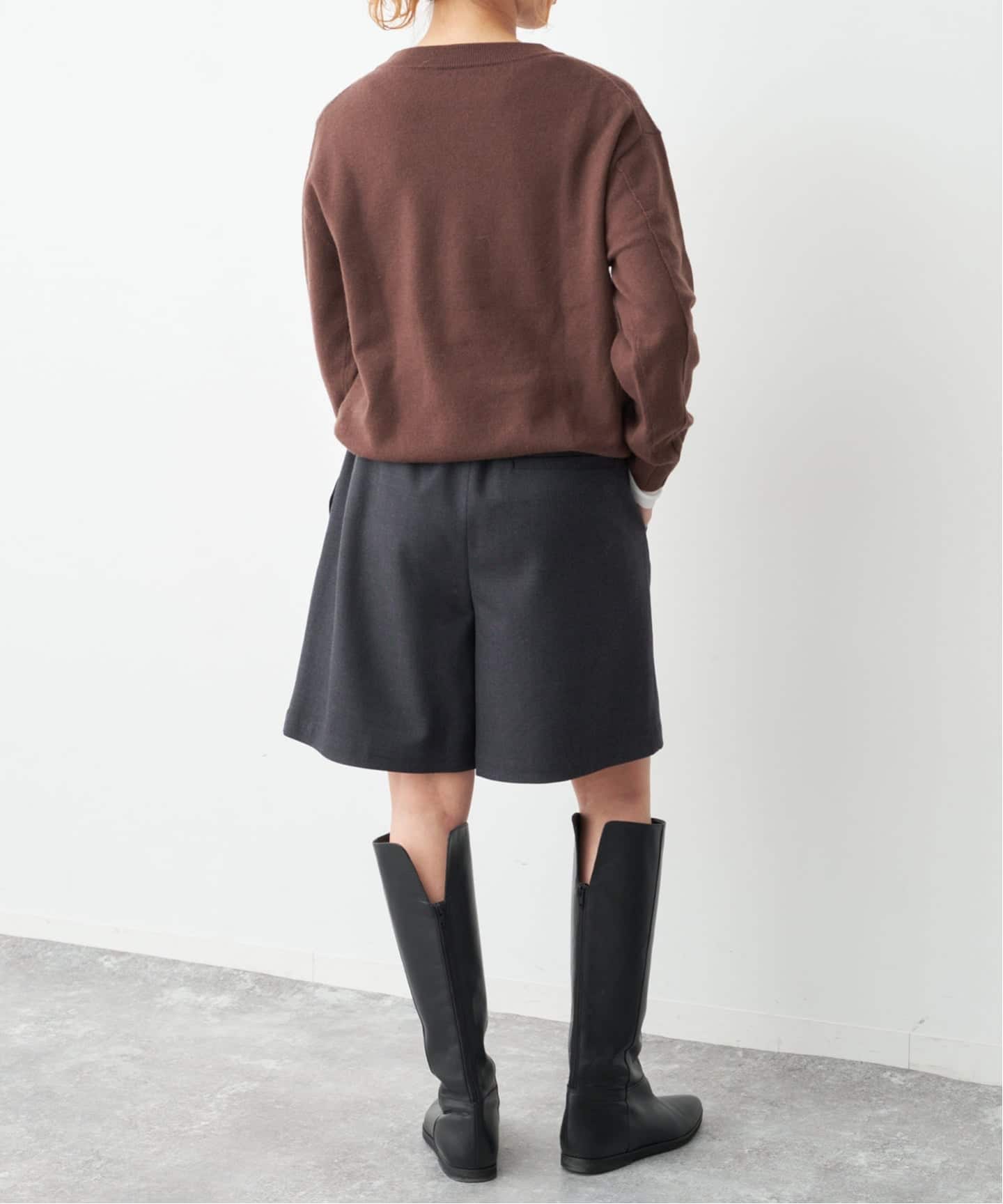 手洗い可》イージーキュロットパンツ（ショート・ハーフパンツ