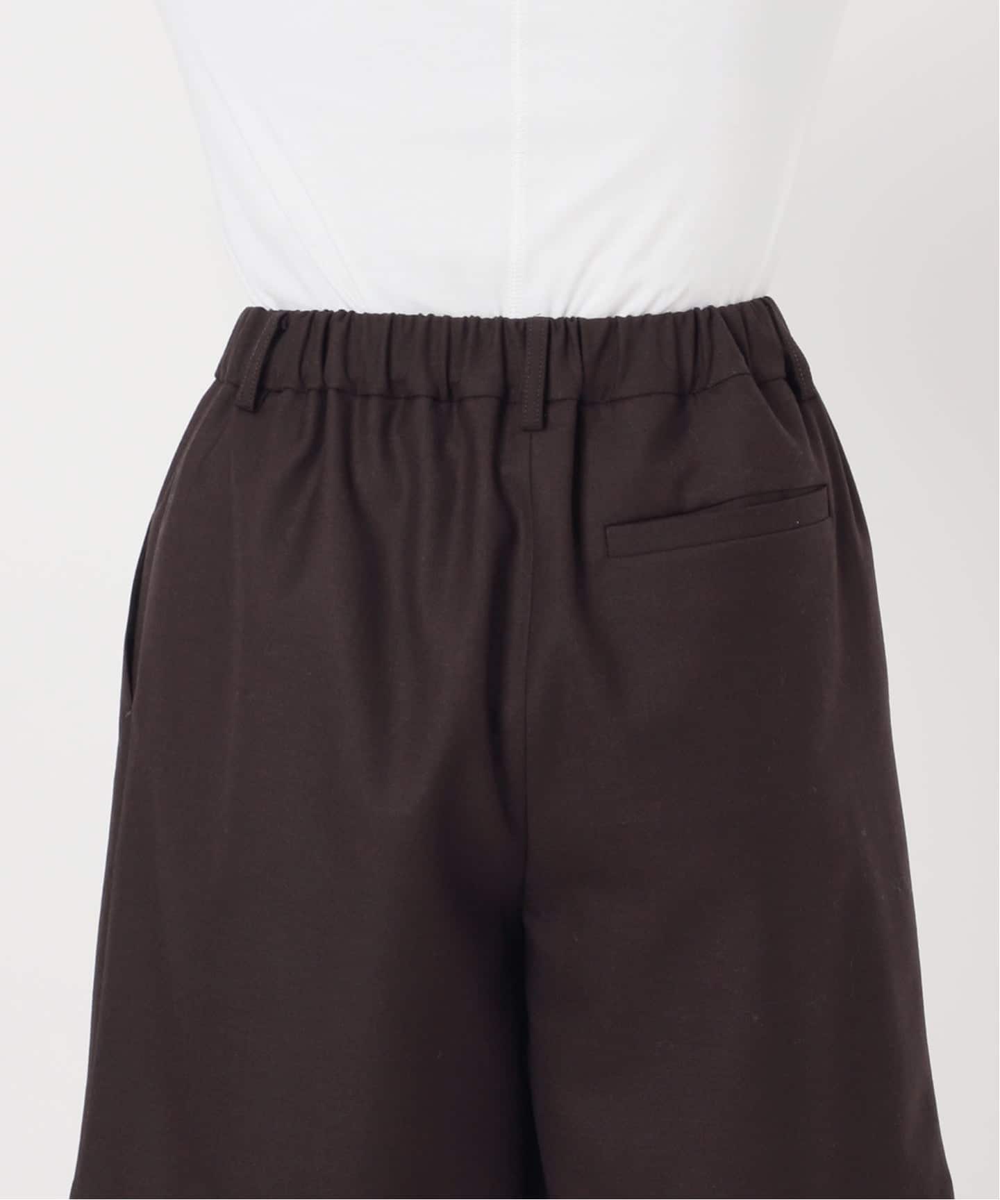 手洗い可》イージーキュロットパンツ（ショート・ハーフパンツ