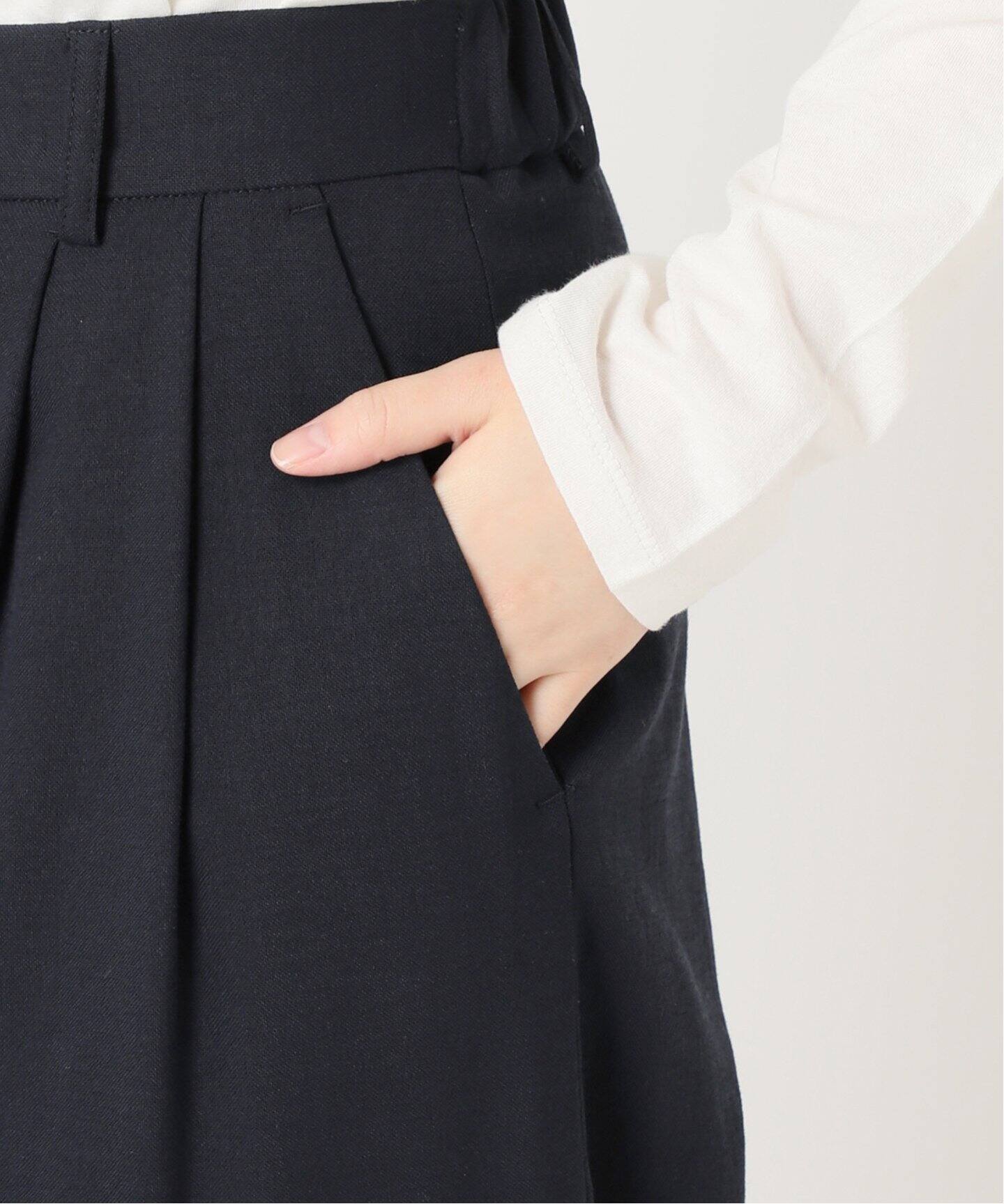 タグ付き未使用　ドライシアークロス2Bジャケット　タックパンツ　38 chuclla パンツ 2タック サイドポケット ワイドパンツ je-101