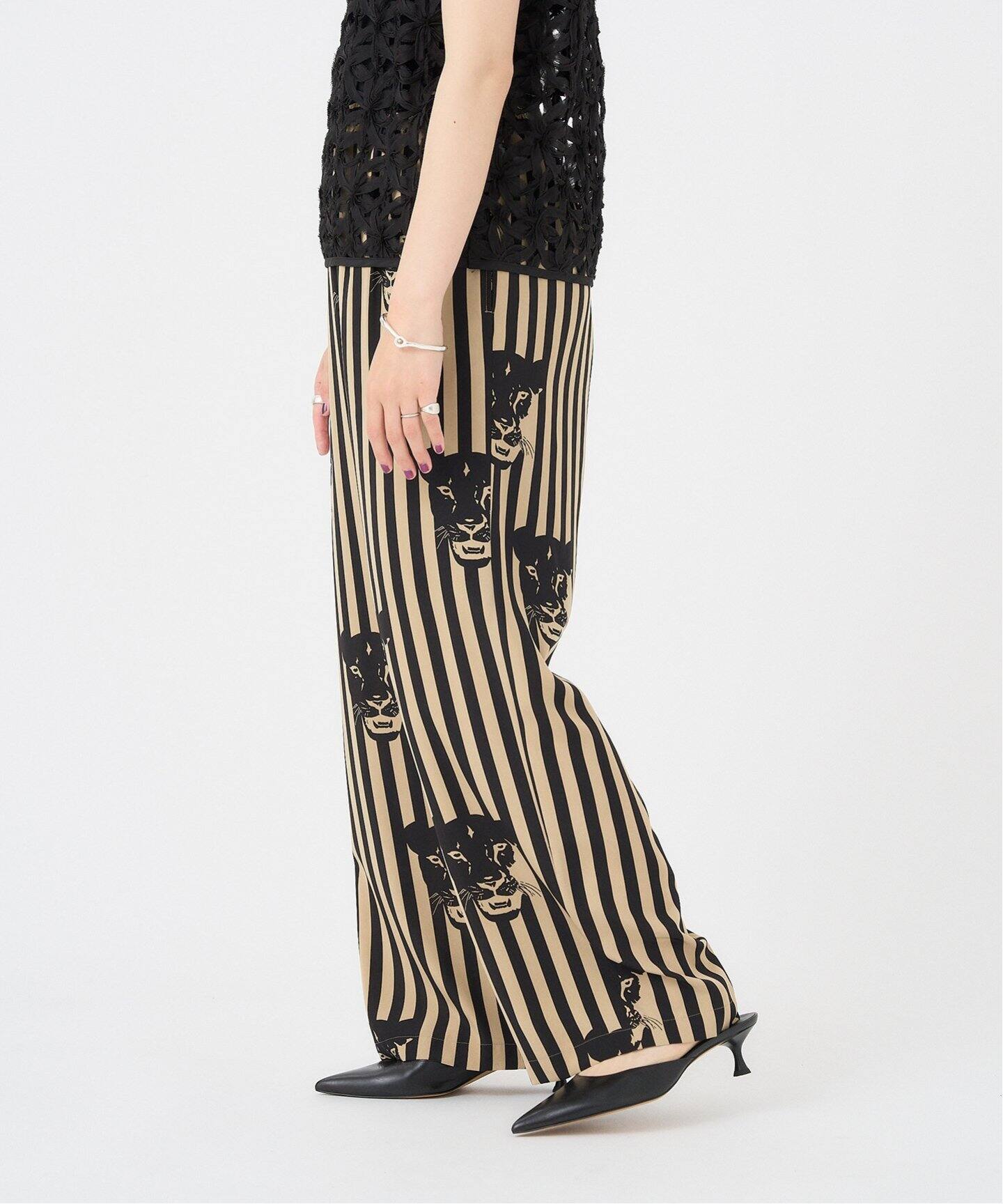 HARDY NOIR LONESS PRINT パンツ　スピックアンドスパン 追加》LIONESS PRINT パンツ（その他パンツ）｜HARDY NOIR