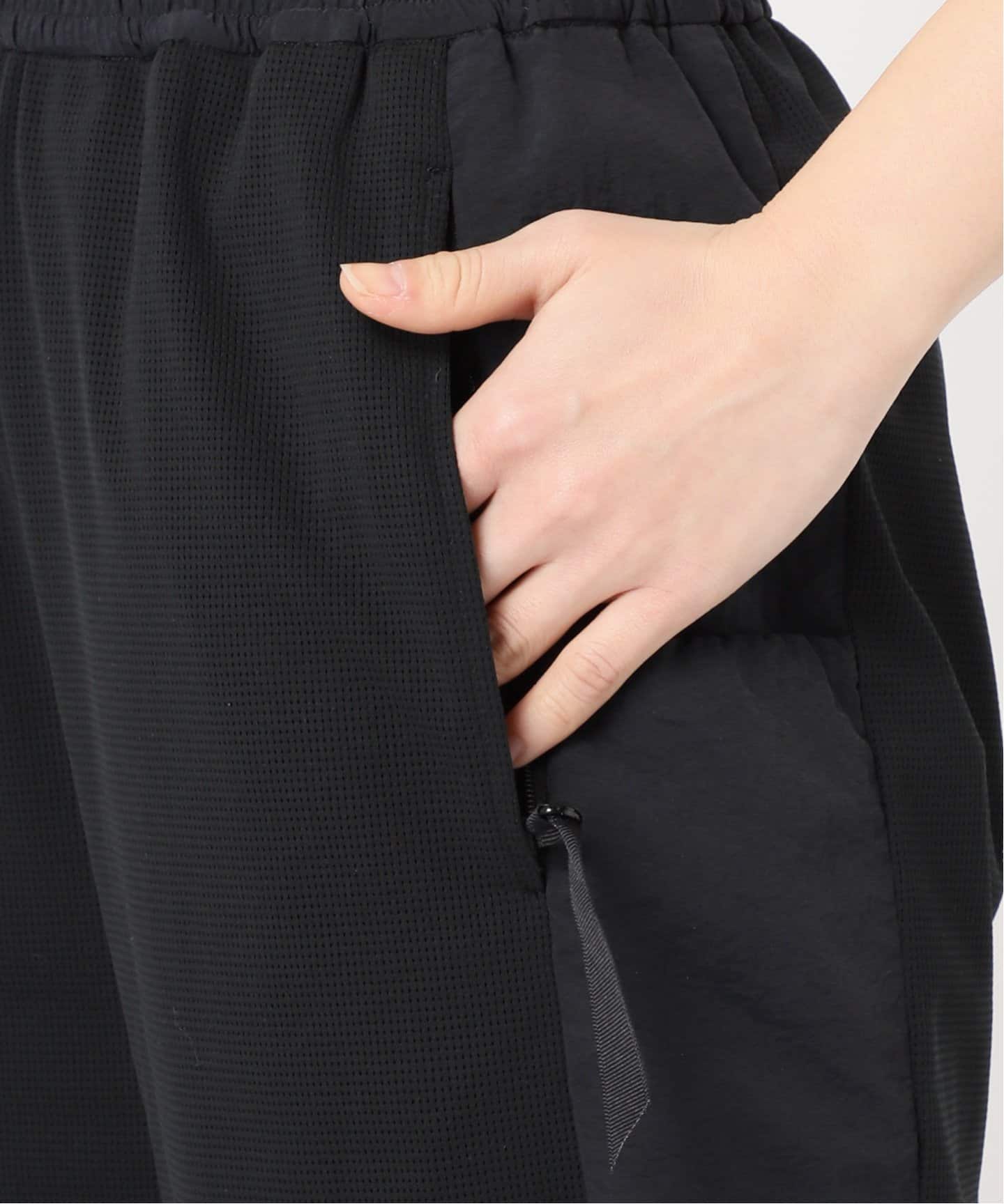 pheeny パンツ　値下げ PHEENY Primeflex mesh gathered pants PS25-PT09：パンツ