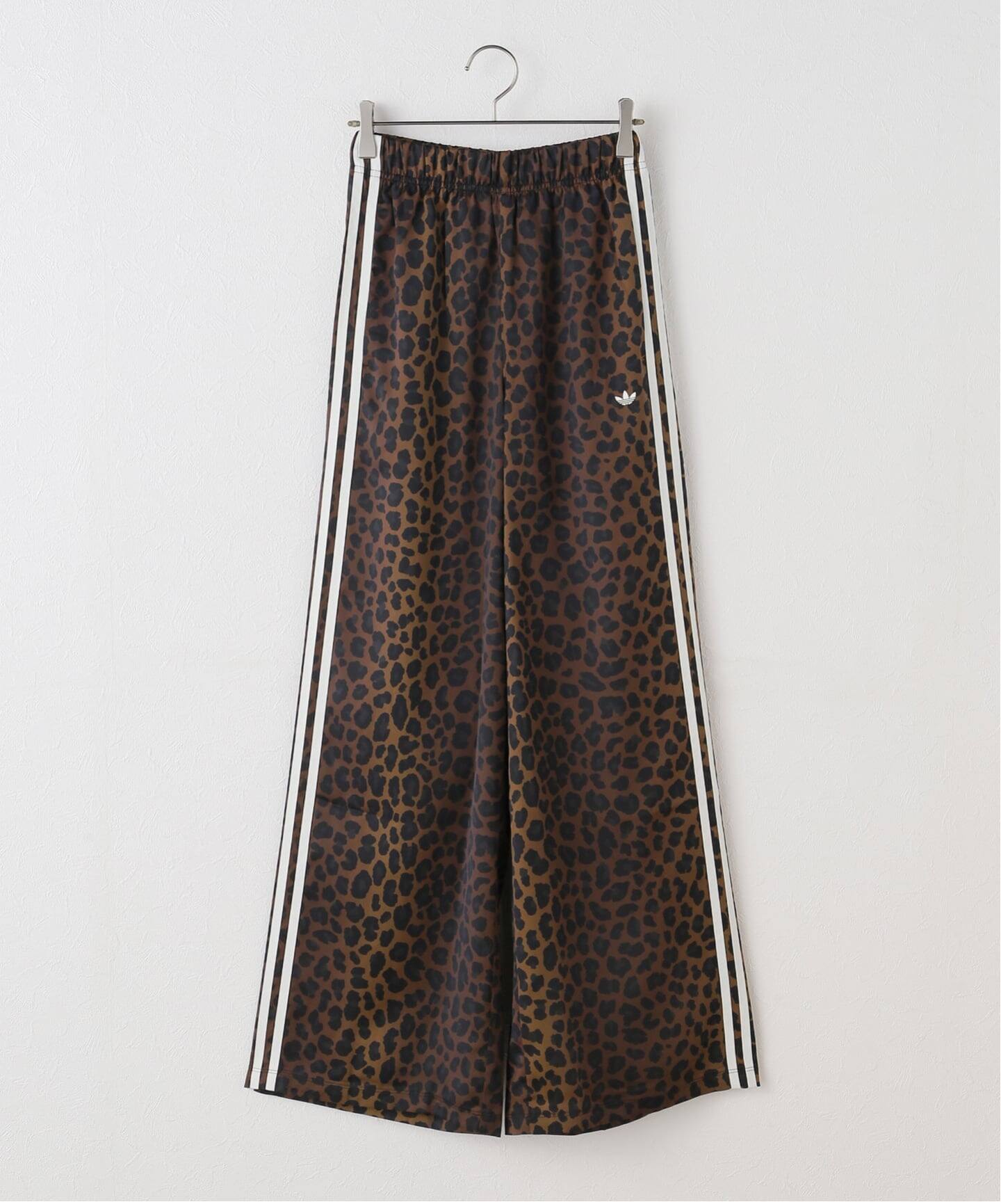 adidas / アディダス LEO PRINT WIDE LEG SATIN PANTS（ジャージ