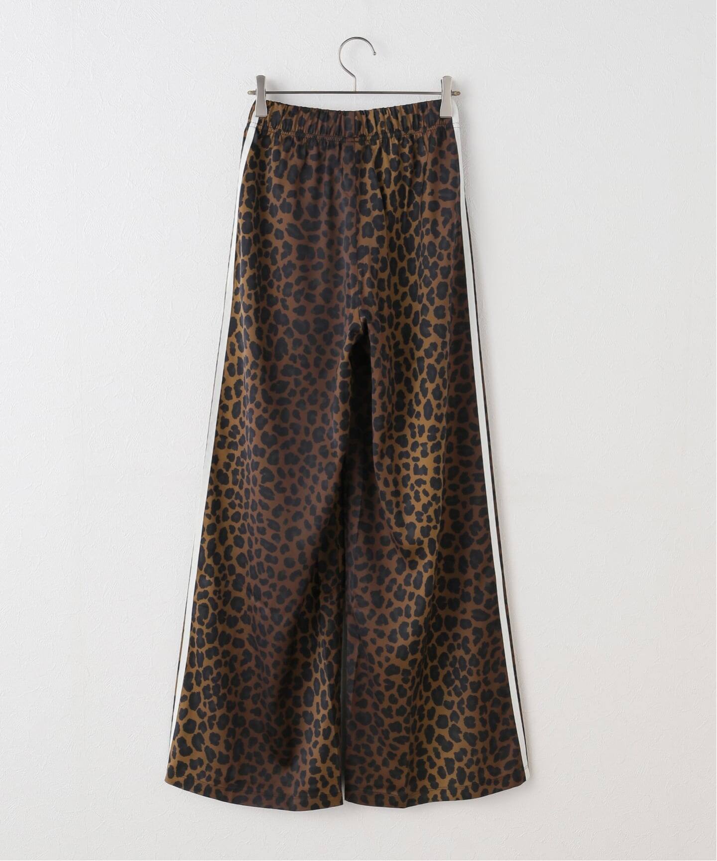 adidas / アディダス LEO PRINT WIDE LEG SATIN PANTS（ジャージ