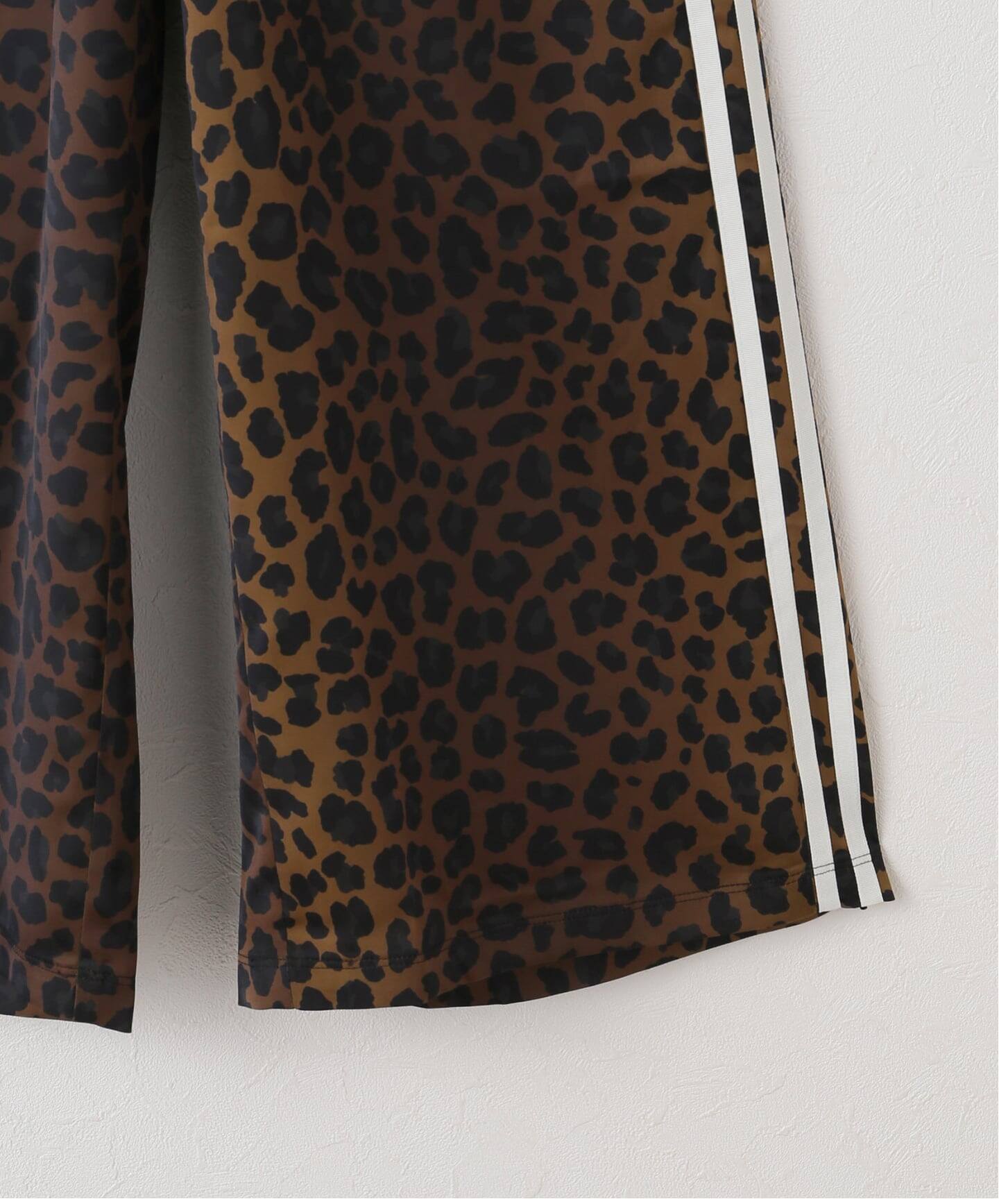 adidas / アディダス LEO PRINT WIDE LEG SATIN PANTS（ジャージ