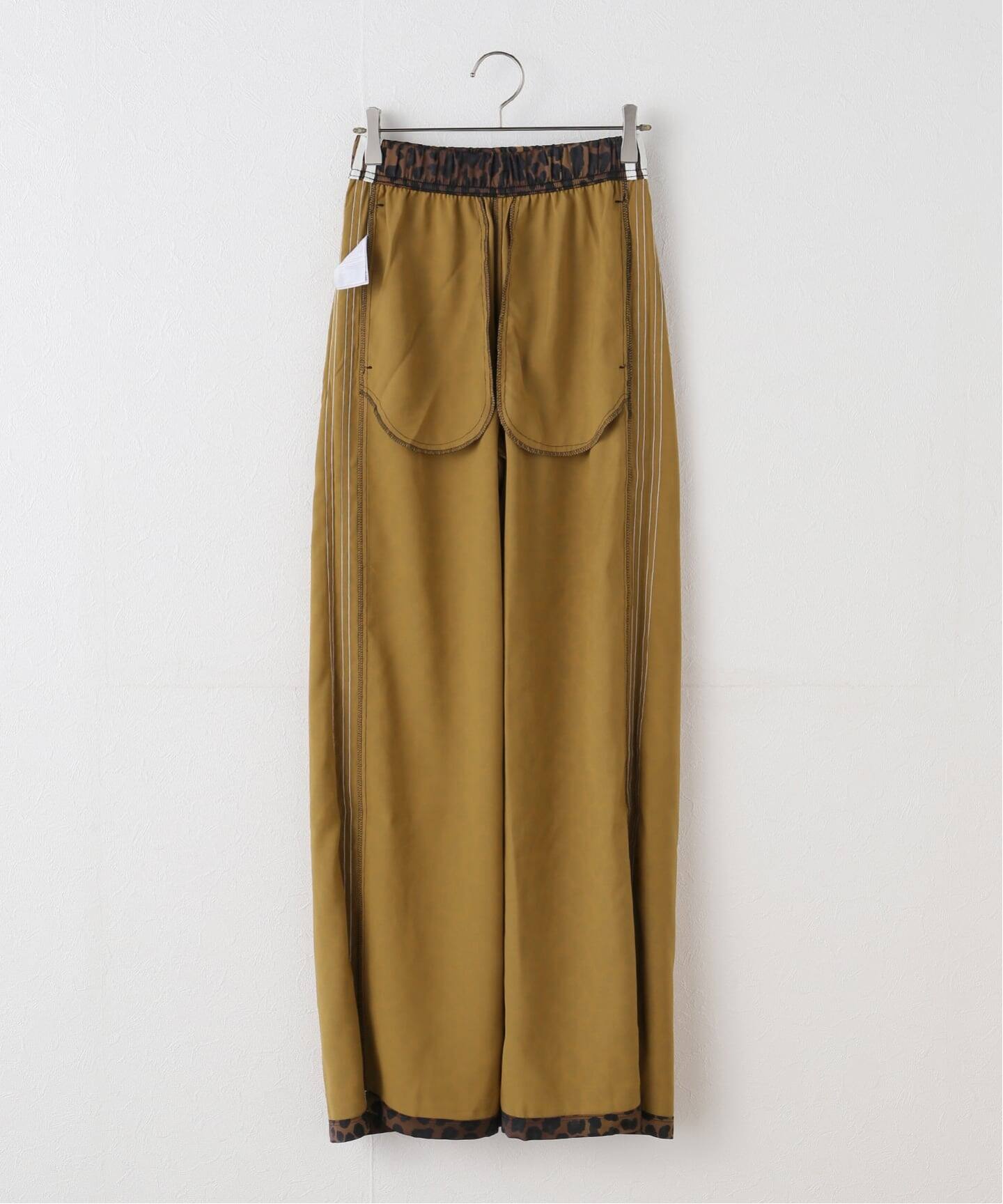adidas / アディダス LEO PRINT WIDE LEG SATIN PANTS（ジャージ