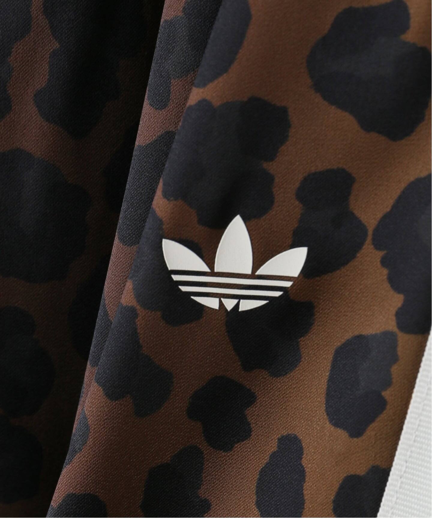 adidas / アディダス LEO PRINT WIDE LEG SATIN PANTS（ジャージ